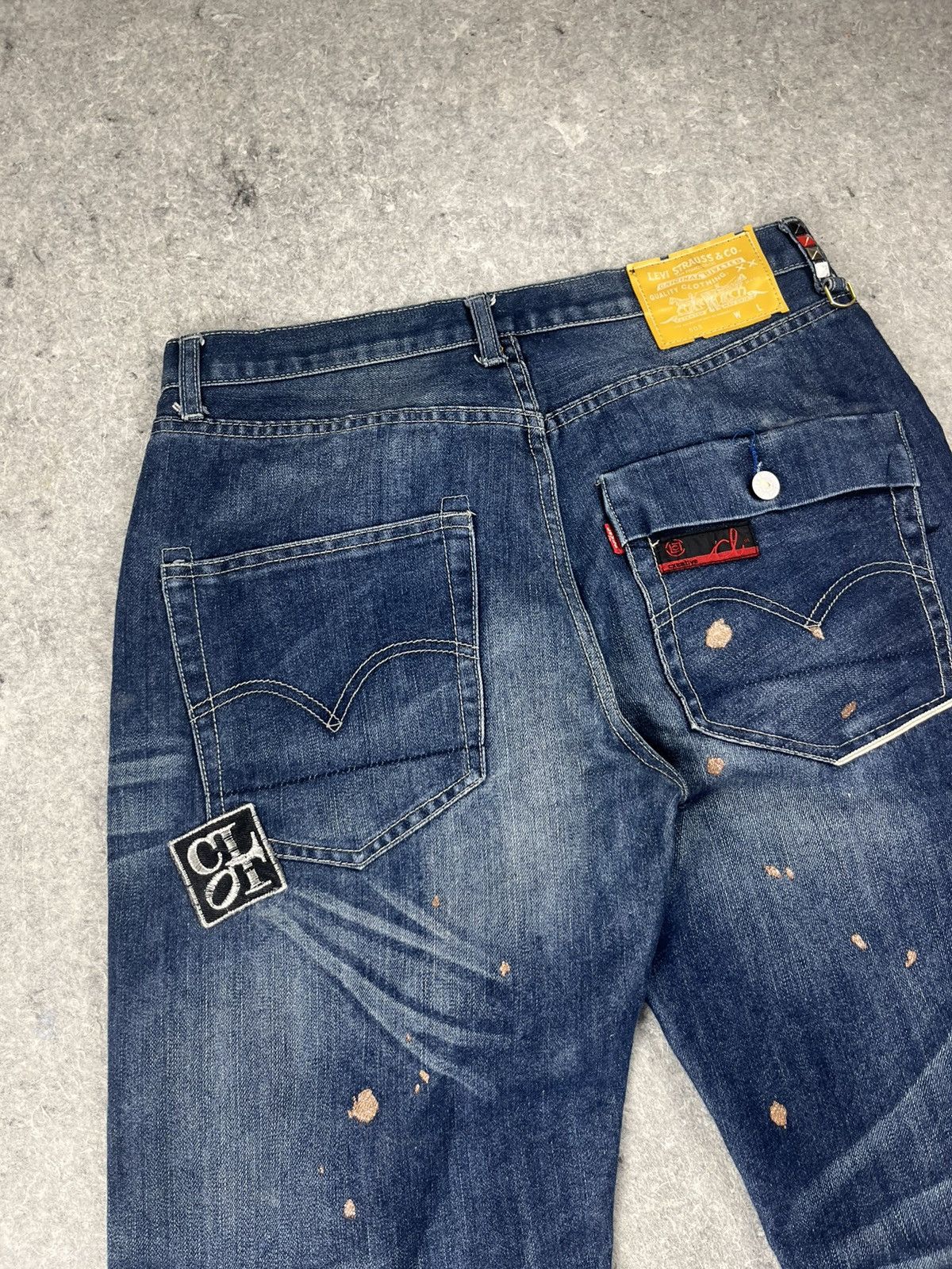 CLOT × Levi's Levi’s 505 x CLOT x DR Romanelli japan selvedge denim Size US 32 / EU 48 - 6 Thumbnail