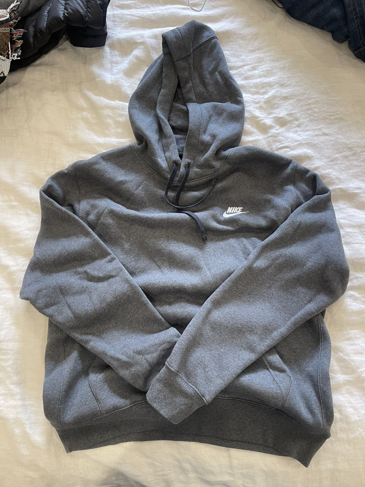 Nike Grey Nike Hoodie Size US M / EU 48-50 / 2 - 1 Thumbnail