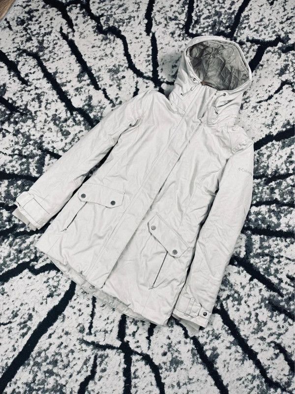 Columbia Kurtka narciarska ocieplana Columbia biała szara XS Size XS / US 0-2 / IT 36-38 - 2 Thumbnail