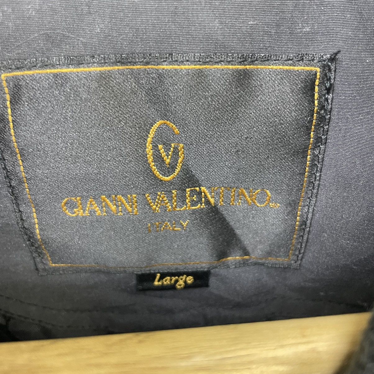 Vintage 💥Italian Designer Gianni Valentino Bomber Jacket Size US M / EU 48-50 / 2 - 3 Thumbnail