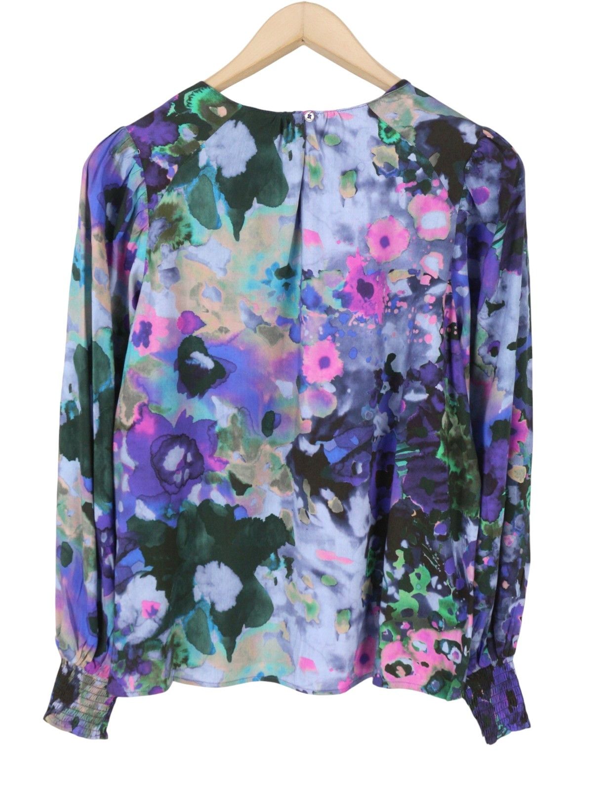 Desigual BLUS CAIRO REP S Colourful Floral Blouse 88937 Size S / US 4 / IT 40 - 5 Thumbnail