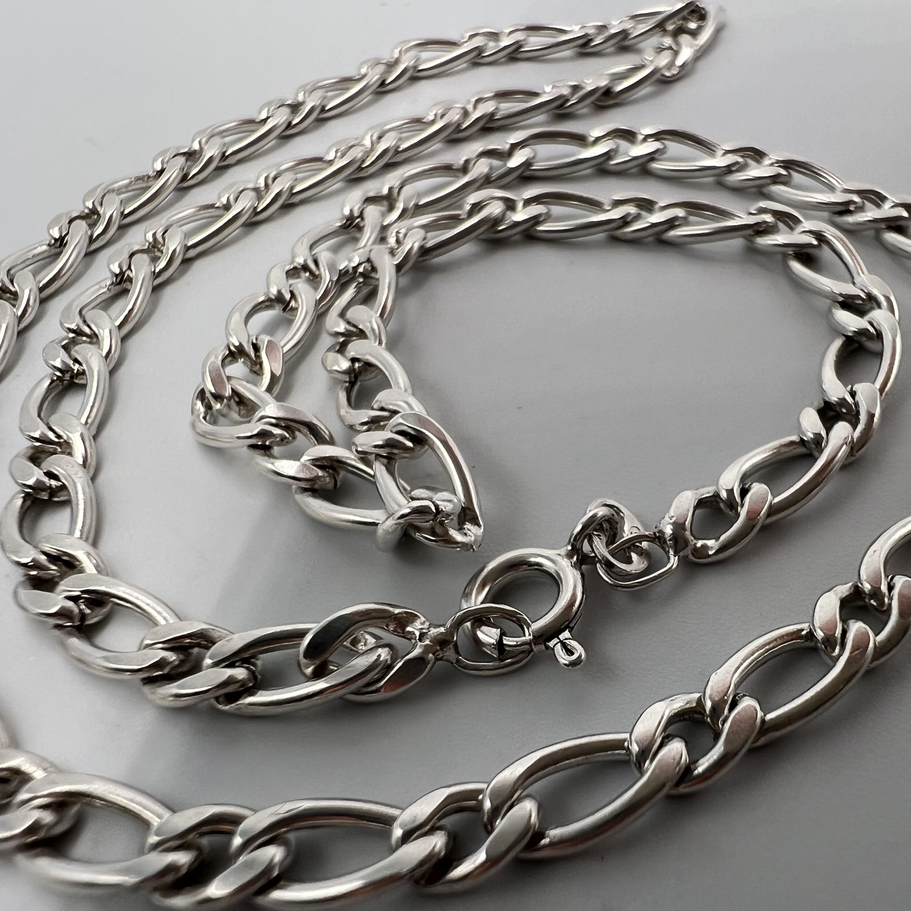 Sterling Silver Vintage Necklace Chain Sterling Silver 925 Jewelry 17.98 Size ONE SIZE - 1 Thumbnail