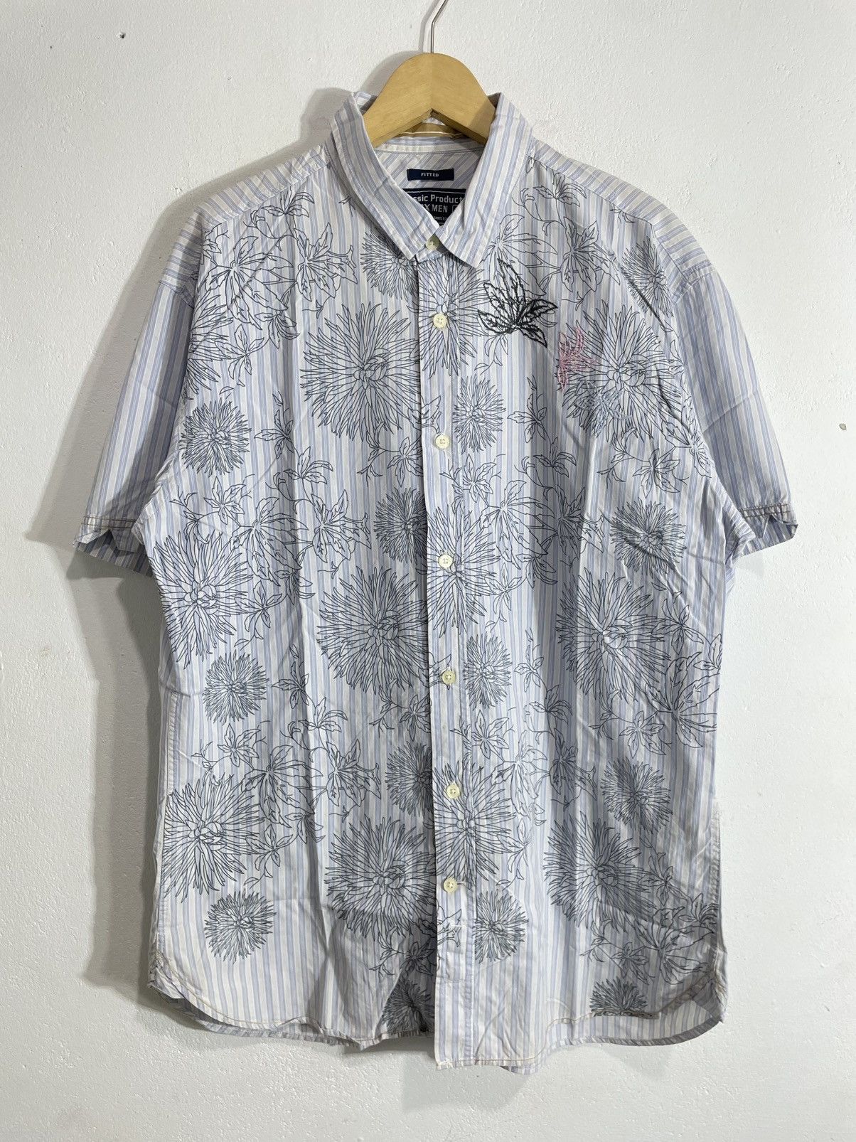 Issey Miyake Undefined Floral Printed Shirt Issey style Size US L / EU 52-54 / 3 - 1 Thumbnail