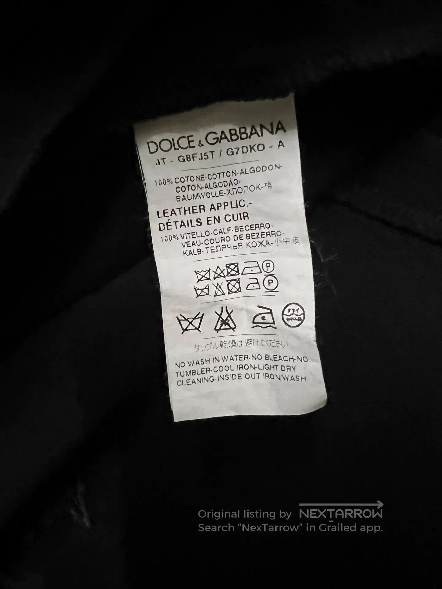 Dolce & Gabbana Dolce Gabbana Men's Short Sleeve T. Size US L / EU 52-54 / 3 - 6 Thumbnail
