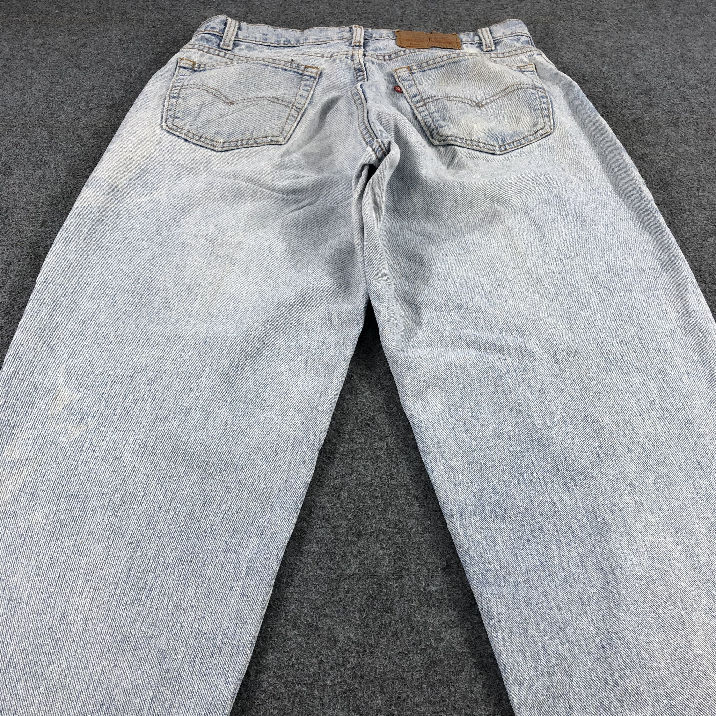 Levi's × Vintage Vintage 90s Light Wash Levis 560 Jeans-JM1706 Size US 33 - 4 Thumbnail