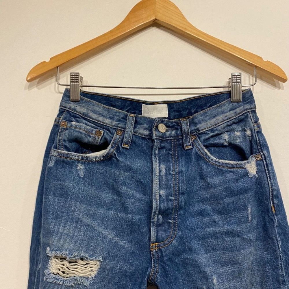 Boyish Boyish Billy Distressed Grunge Skinny Jeans Size 27" / US 4 / IT 40 - 3 Thumbnail