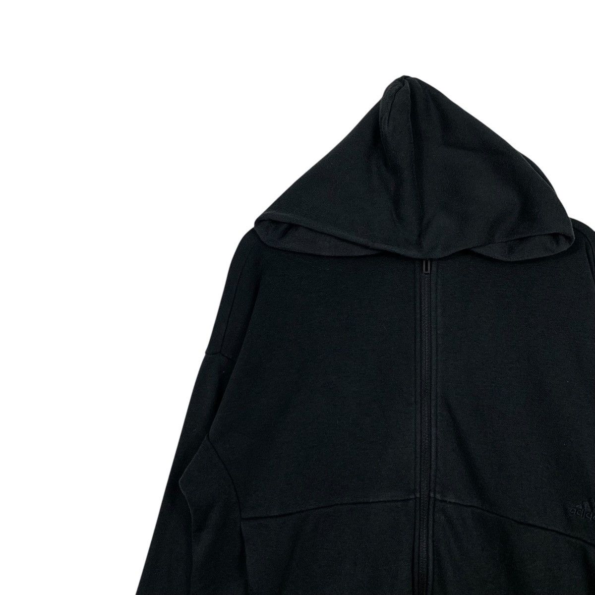 Adidas ADIDAS Big Logo Zipper Hoodies Sweatshirt #1787-C79 Size US L / EU 52-54 / 3 - 9 Thumbnail