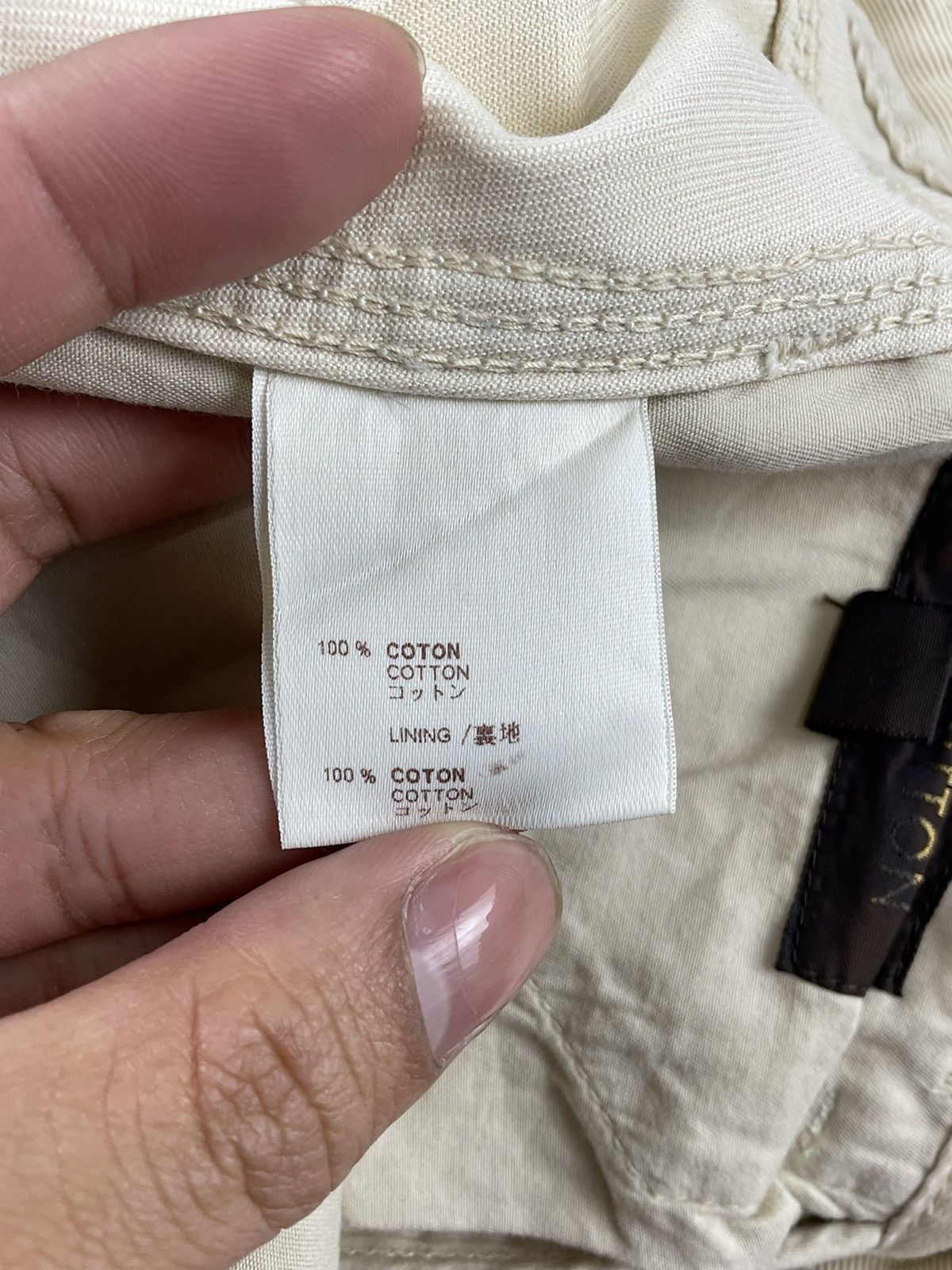 Louis Vuitton Louis Vuitton x Marc Jacobs S/S'07 5 Pocket Pants Size US 32 / EU 48 - 15 Thumbnail