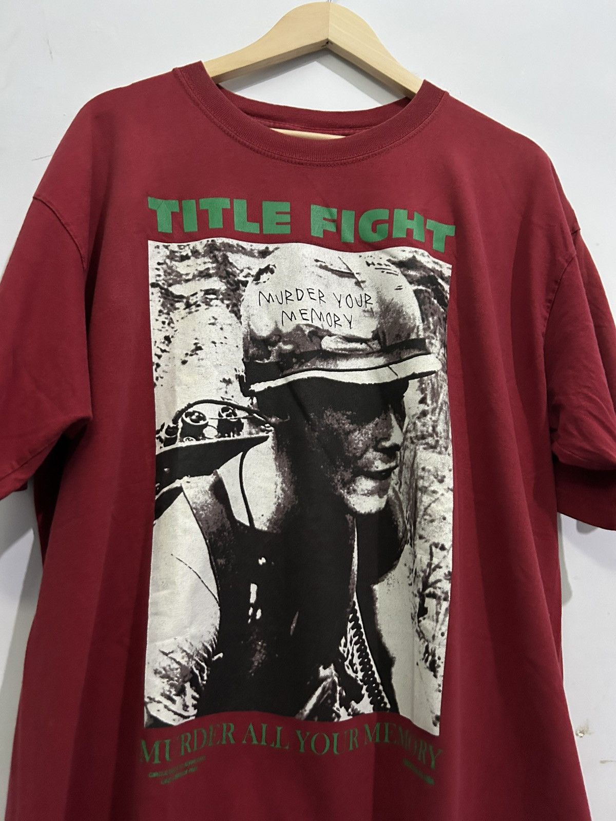 Band Tees title fight murder all your memory white tshirt size XL Size US XL / EU 56 / 4 - 2 Thumbnail
