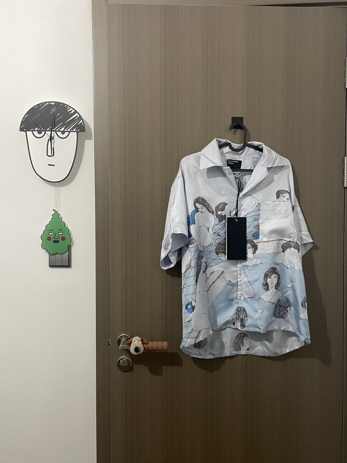 トップス Enfants Riches Deprimes ANIME SILK SHIRT Enfants Riches Deprimes ANIME SILK SHIRT