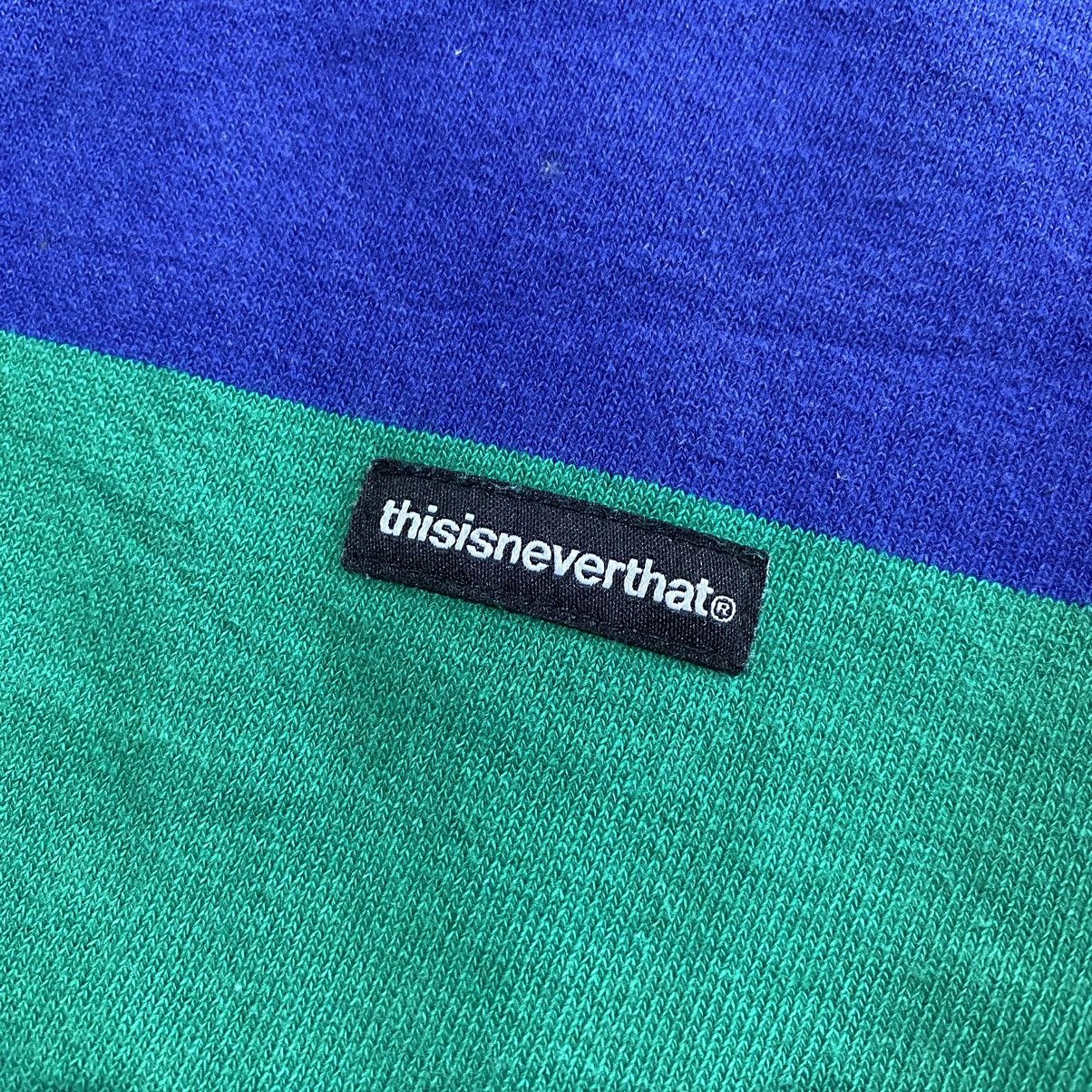 thisisneverthat Thisisneverthat Stripe Box Logo Crewneck Size US XL / EU 56 / 4 - 4 Thumbnail