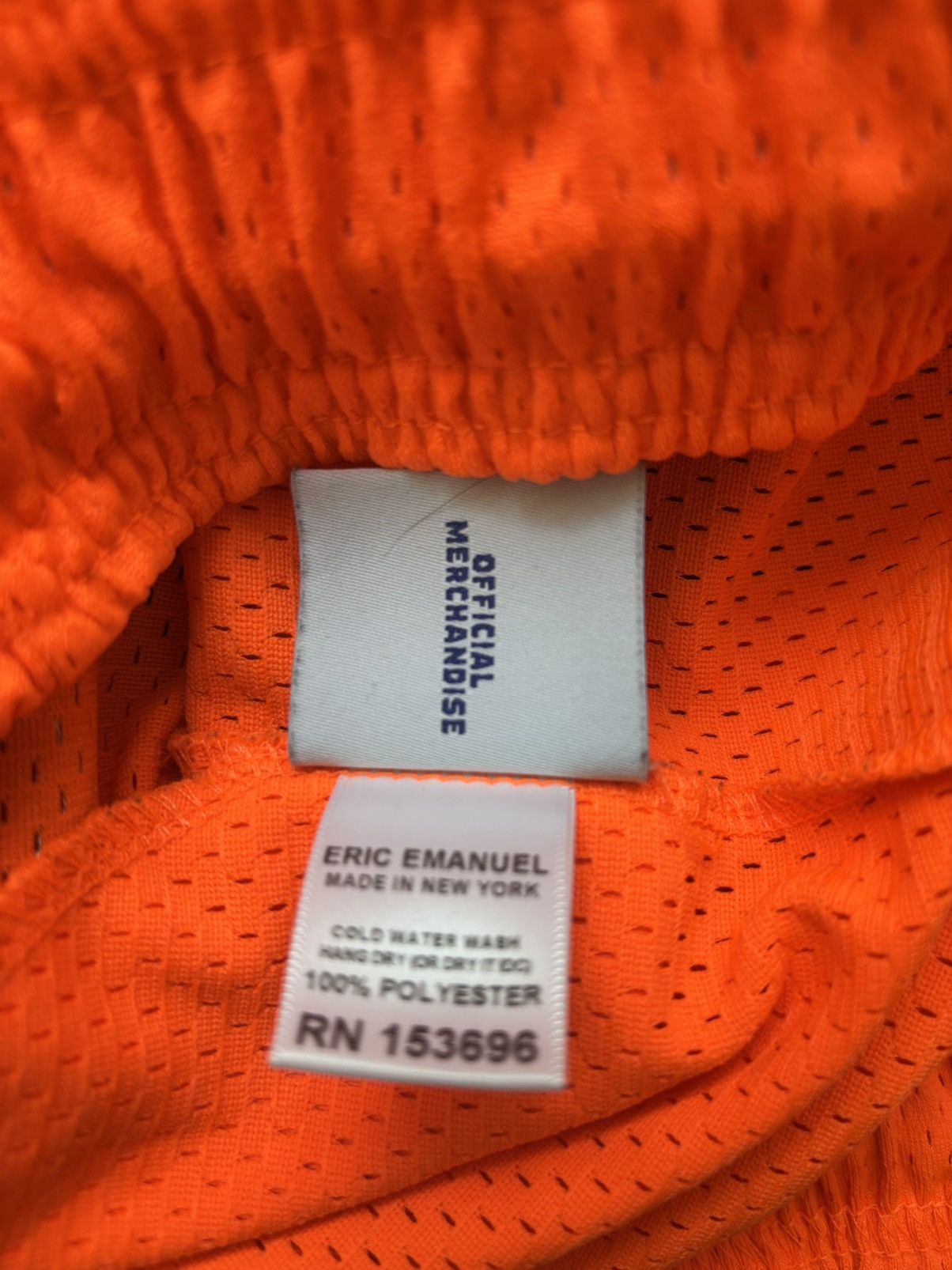 Eric Emanuel Eric Emanuel orange mesh short Size US 32 / EU 48 - 4 Thumbnail
