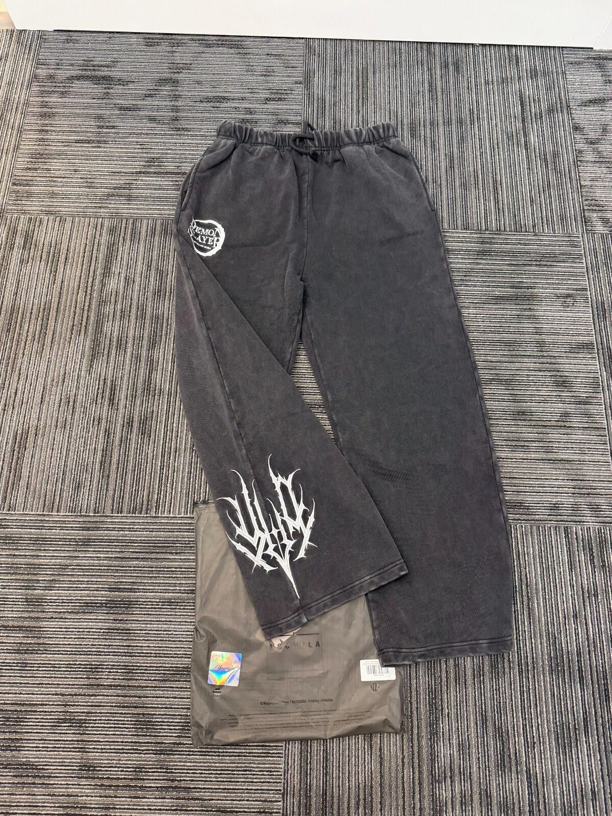 YoungLA YoungLa- Grey Wash- Demon Slayer Sweats- Large- Sold OUT! Size US 34 / EU 50 - 2 Thumbnail