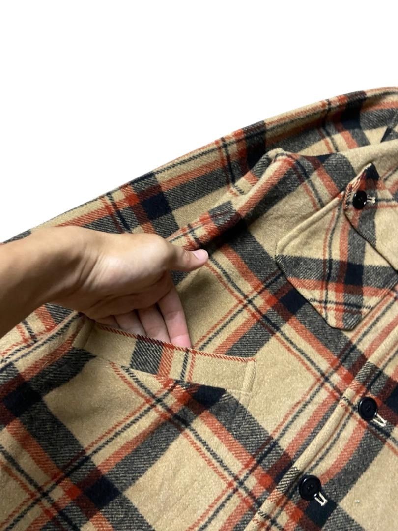 Japanese Brand Vox Inc. Wool Plaid Checkered Button Up Shirts (173) Size US S / EU 44-46 / 1 - 4 Thumbnail
