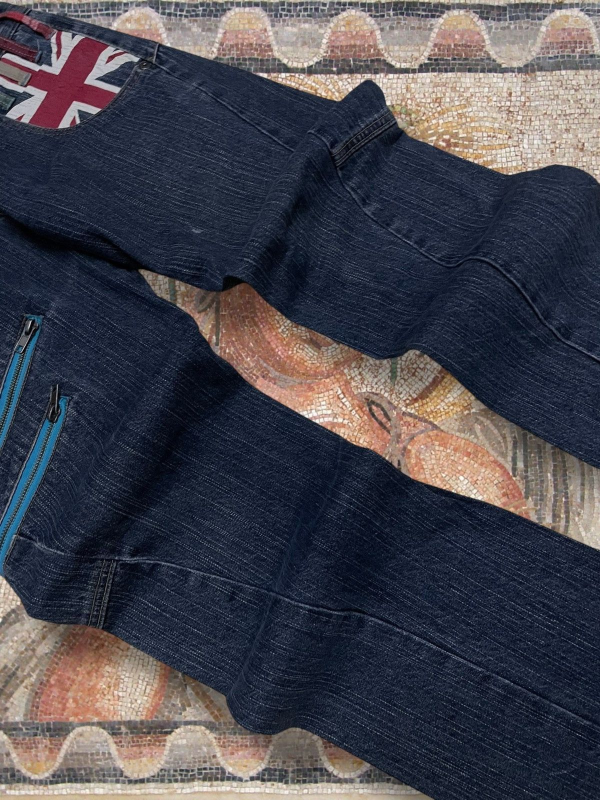 Hysteric Glamour Vintage Og 90s Japan Designer Antful Punk Double Waist Denim Size US 29 - 6 Thumbnail