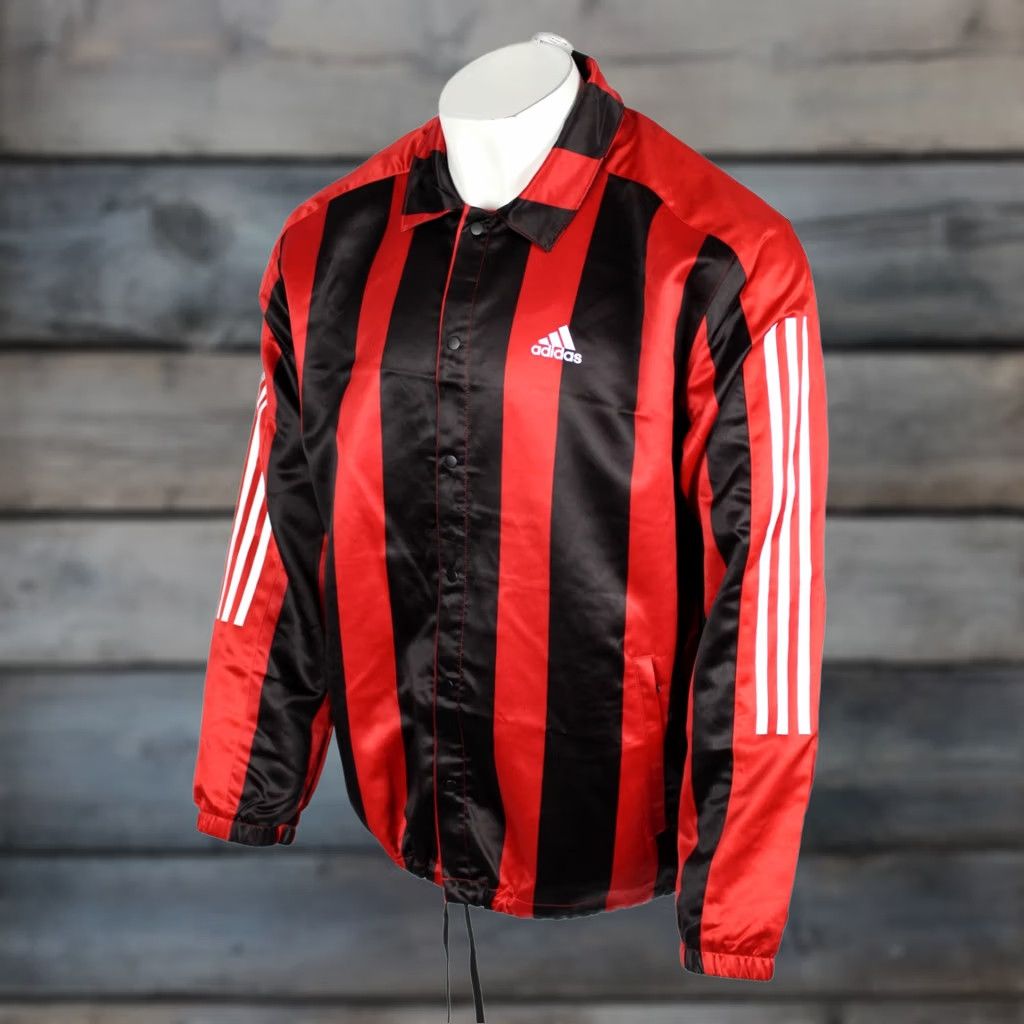 Adidas Adidas Men's Xpress Coaches Jacket L Black Red HS3302 Size US L / EU 52-54 / 3 - 1 Thumbnail