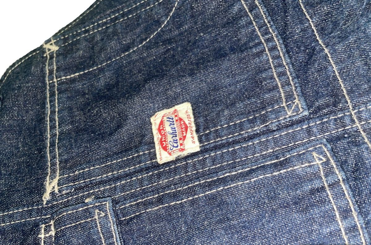 Carhartt Repro Vintage Carhartt Overall 1889 Size US 33 - 4 Thumbnail