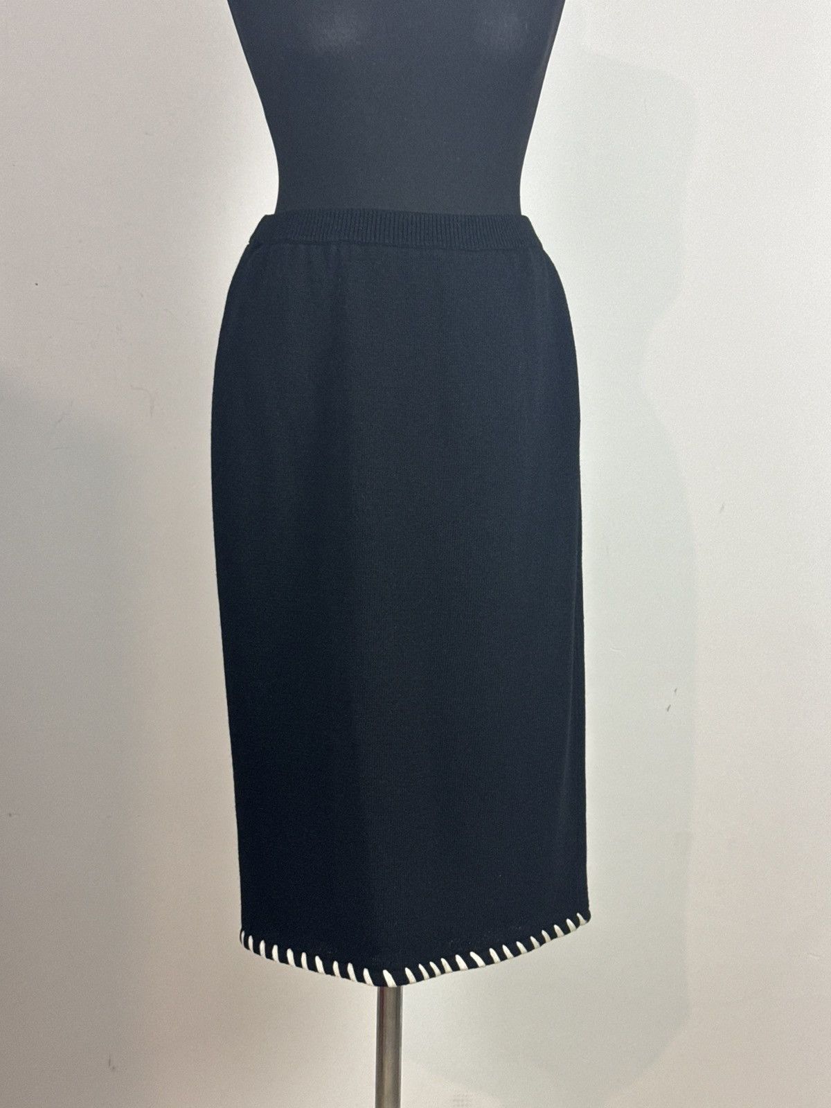 Other Elegance Paris vintage knit two-piece set with trim. Size L / US 10 / IT 46 - 7 Thumbnail
