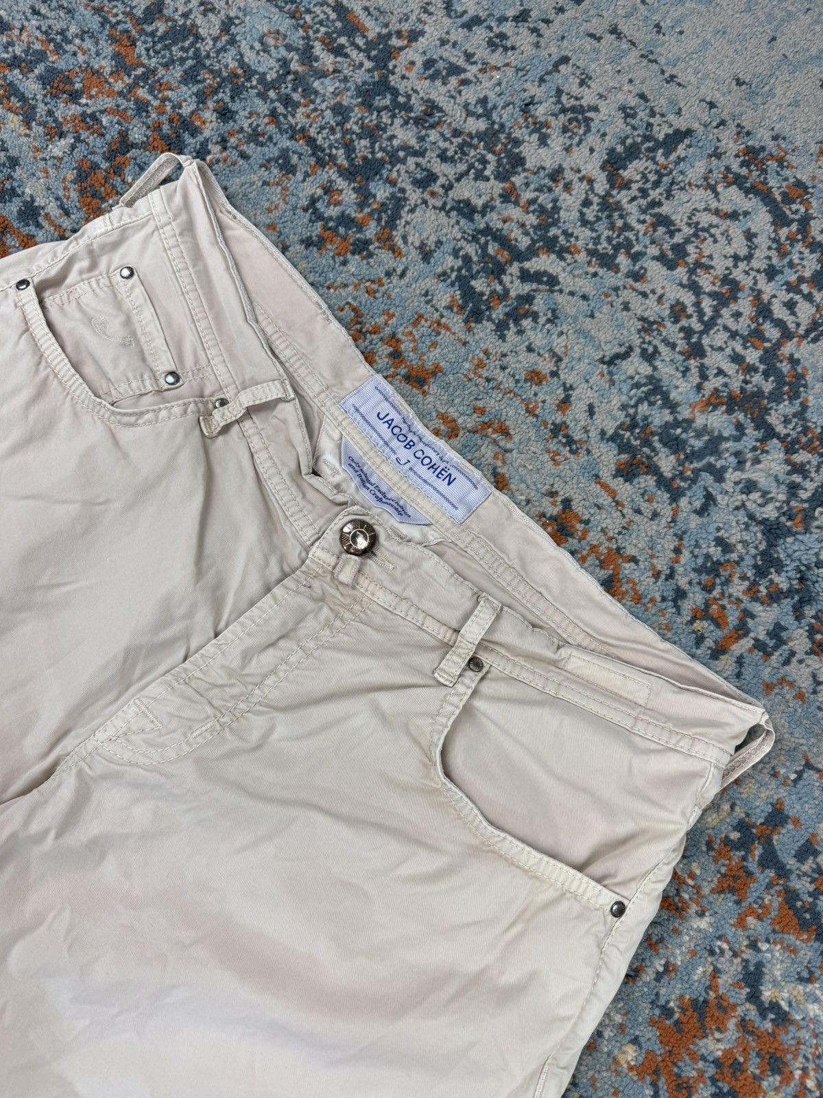 Jacob Cohen Jacob Cohen chinos shorts basic essential designer grisch Size US 36 / EU 52 - 6 Thumbnail