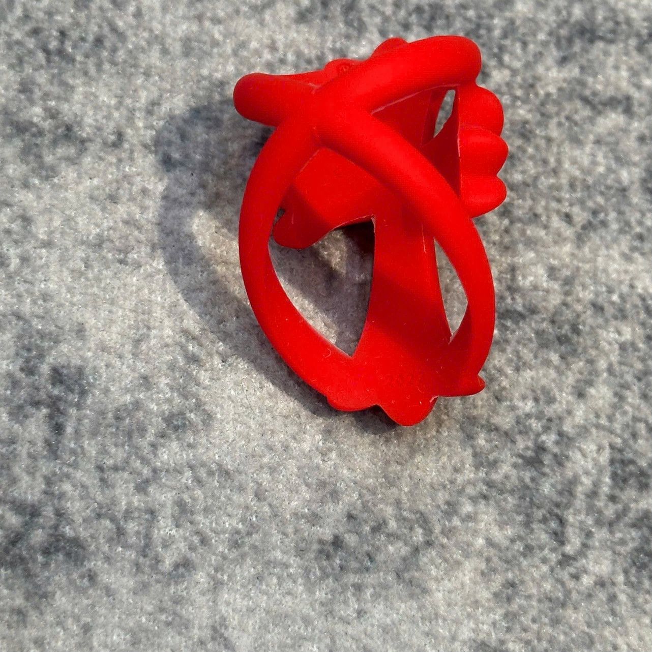 Chrome Hearts CHROME HEARTS Infinity Ring RED Size ONE SIZE - 3 Thumbnail