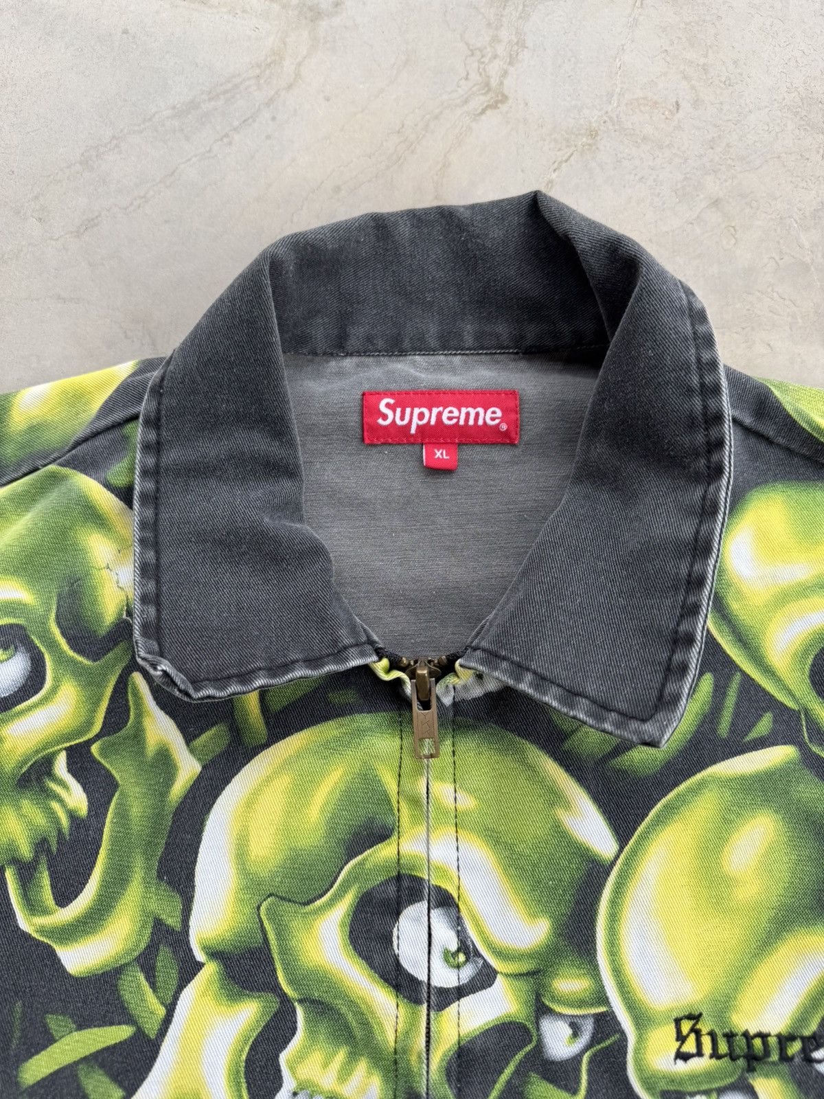 Supreme Supreme Skull Pile Work Jacket XL Flawless Condition Size US XL / EU 56 / 4 - 5 Thumbnail