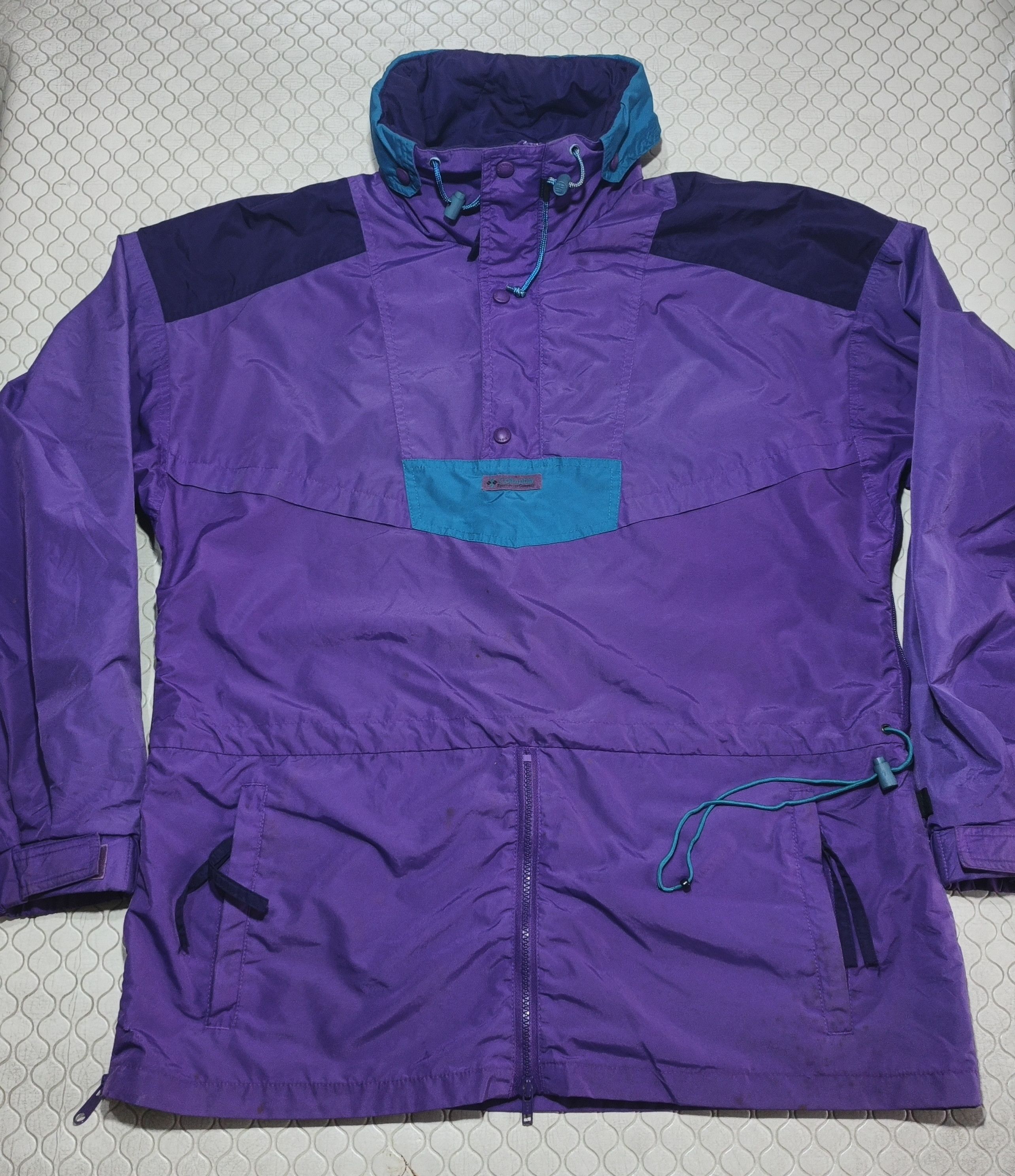 Columbia Columbia Nylon Jacket Full Zip Coat RN 69724 CA 05367