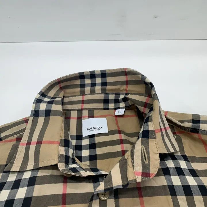 Burberry Burberry Burberry Classic Check Long Sleeve Shirt-2507 Size US XL / EU 56 / 4 - 6 Thumbnail