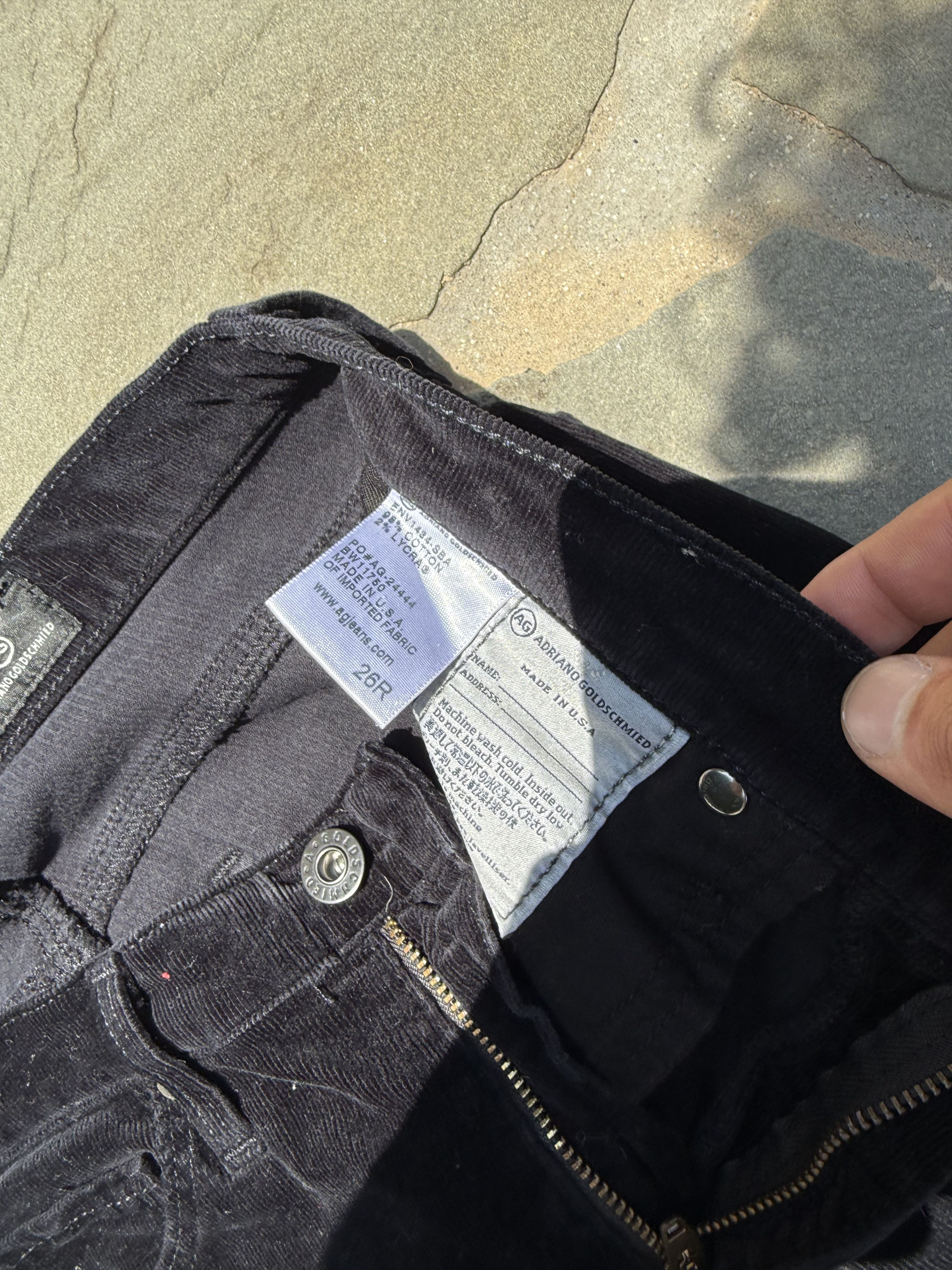 AG Adriano Goldschmied Vintage AG Courduroy Denim Size 26" / US 2 / IT 38 - 3 Thumbnail
