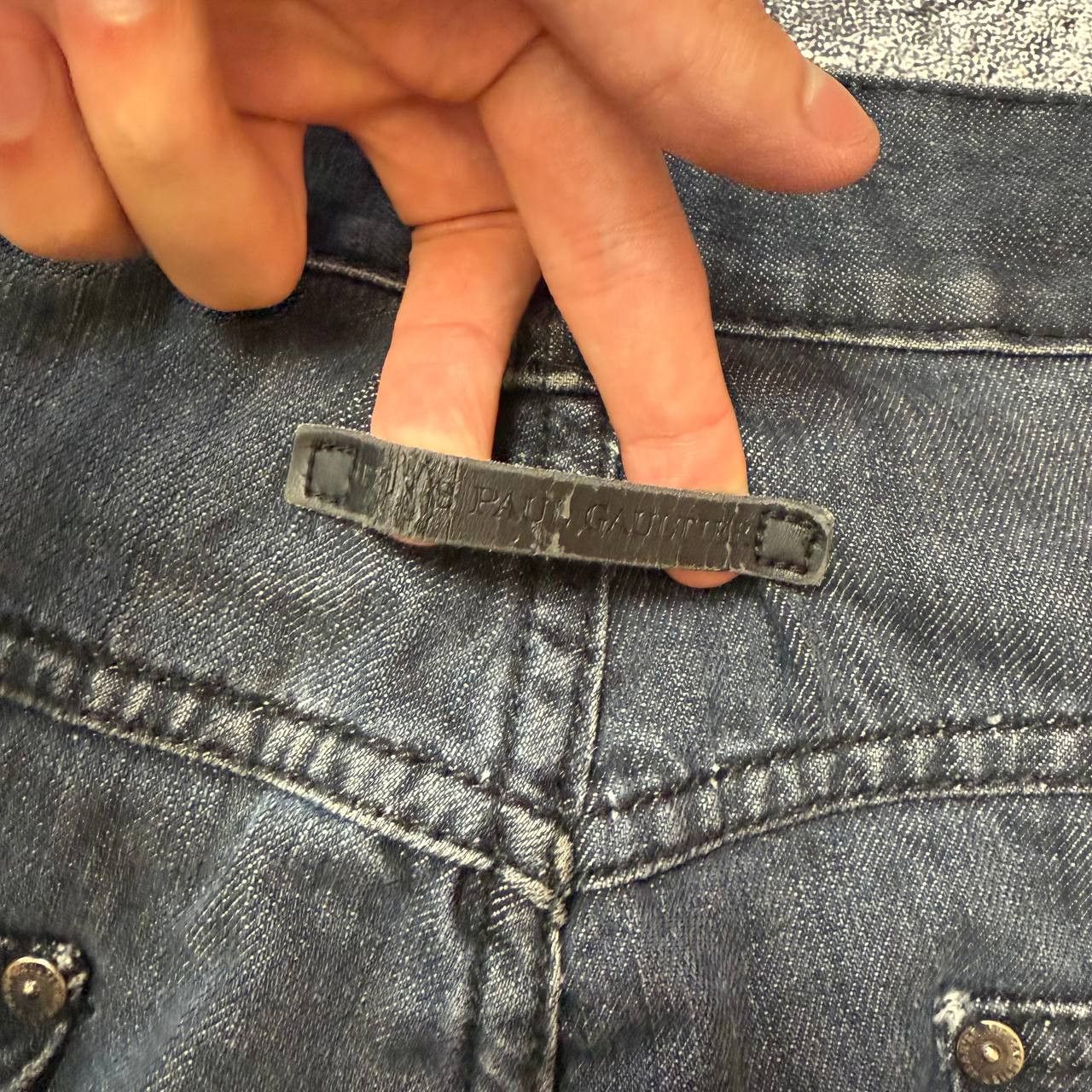 Jean Paul Gaultier Jean Paul Gaultier Homme Objet Black Denim Size US 36 / EU 52 - 9 Thumbnail