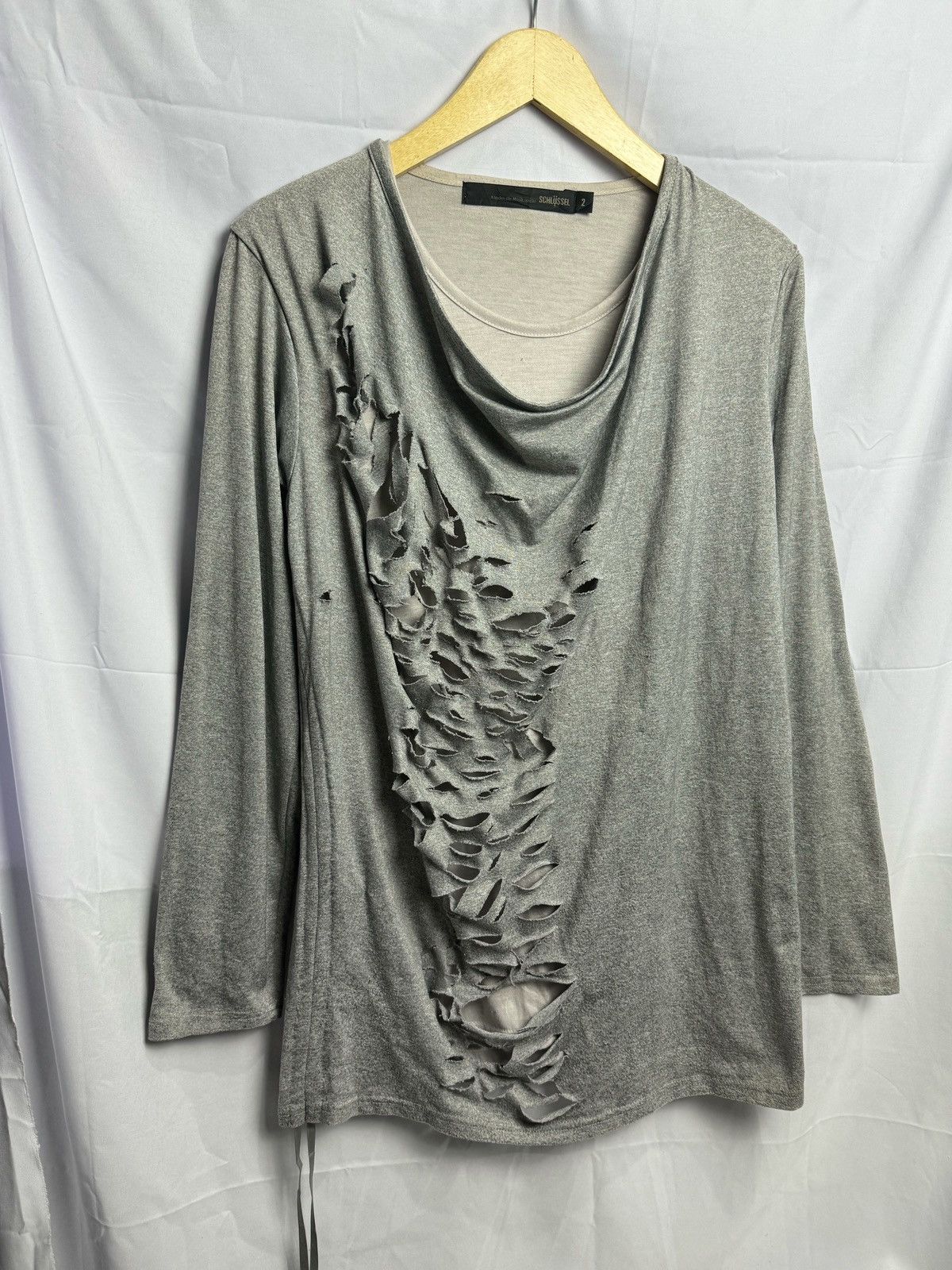 Beauty Beast × If Six Was Nine × Japanese Brand Double Layers Distressed Schlussel ifsixwasnine Lgb Style Size US M / EU 48-50 / 2 - 2 Thumbnail