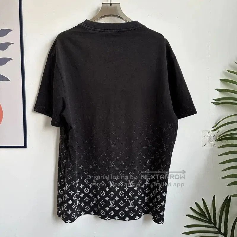 Louis Vuitton Louis Vuitton Black Cotton Men's T-shirt . Size US L / EU 52-54 / 3 - 2 Thumbnail
