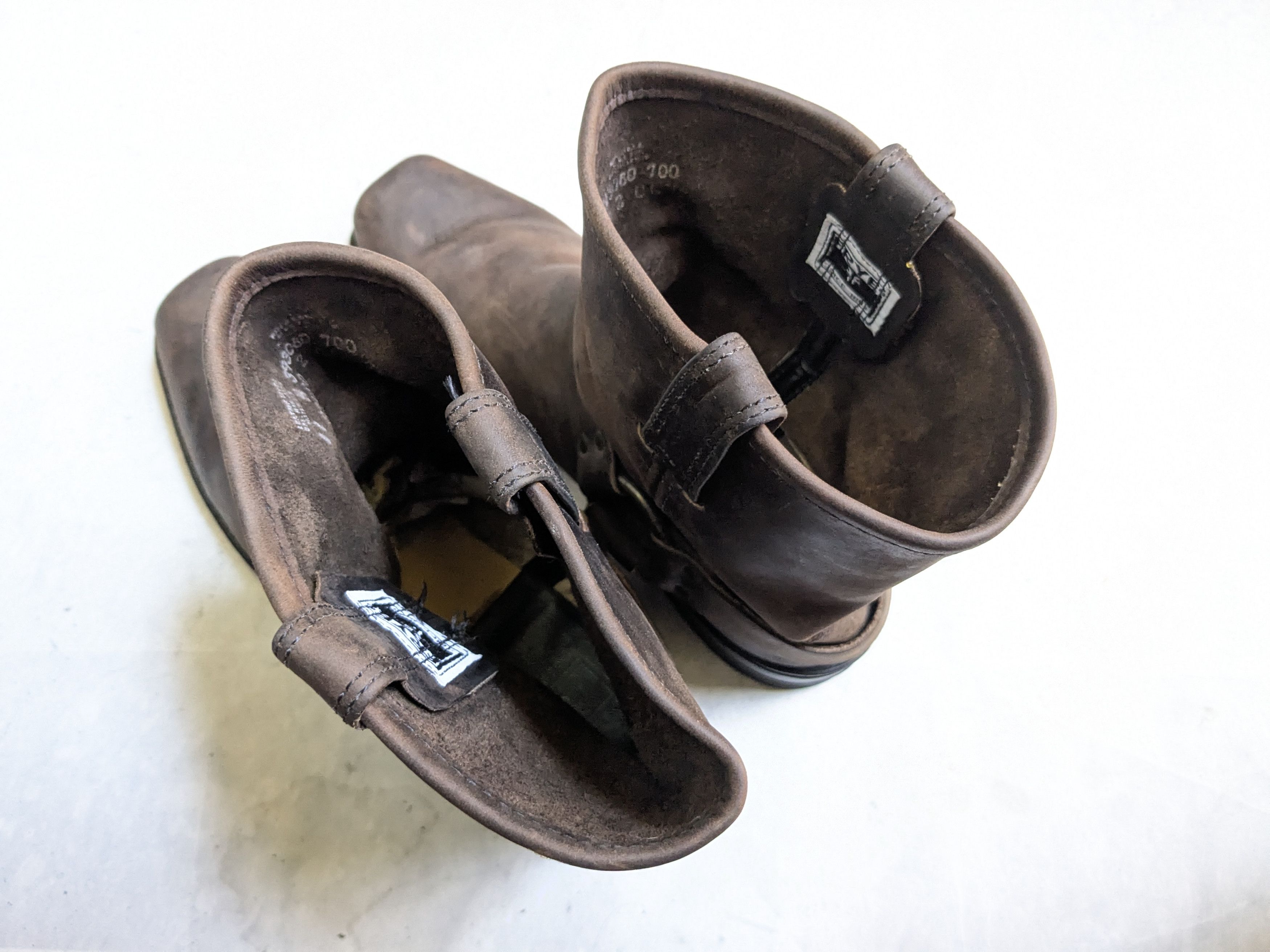 Frye Frye Harness Boots Brown Leather 11 M Buckle Strap Size US 11 / EU 44 - 15 Thumbnail