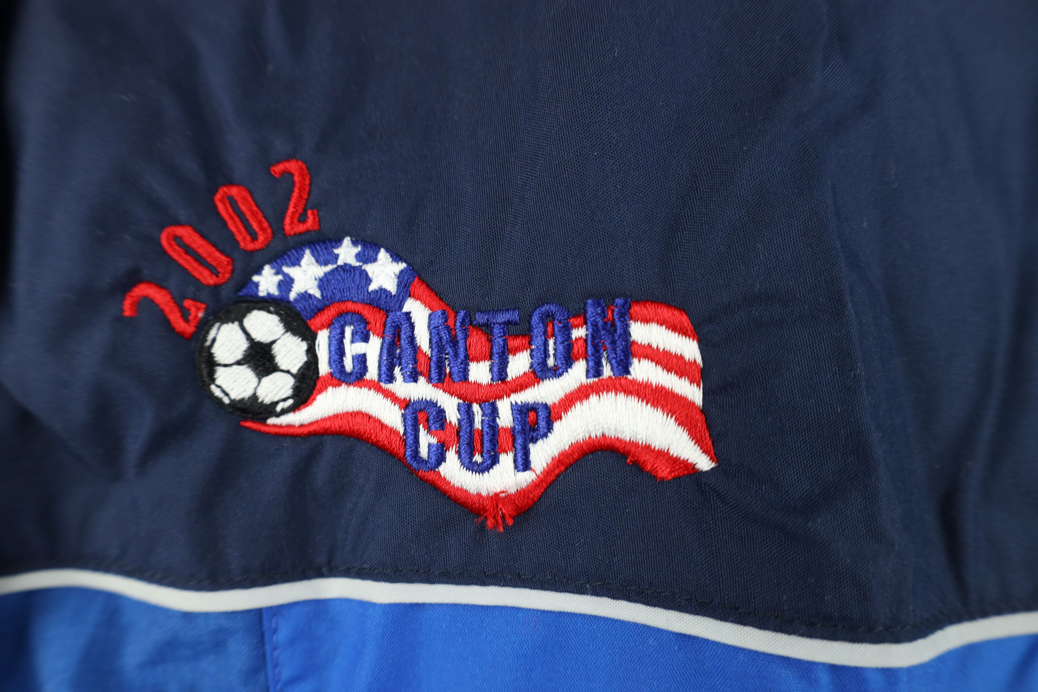 Nike Vintage Y2K Nike Scott Mini Swoosh Soccer Windbreaker Jacket Size US S / EU 44-46 / 1 - 5 Thumbnail