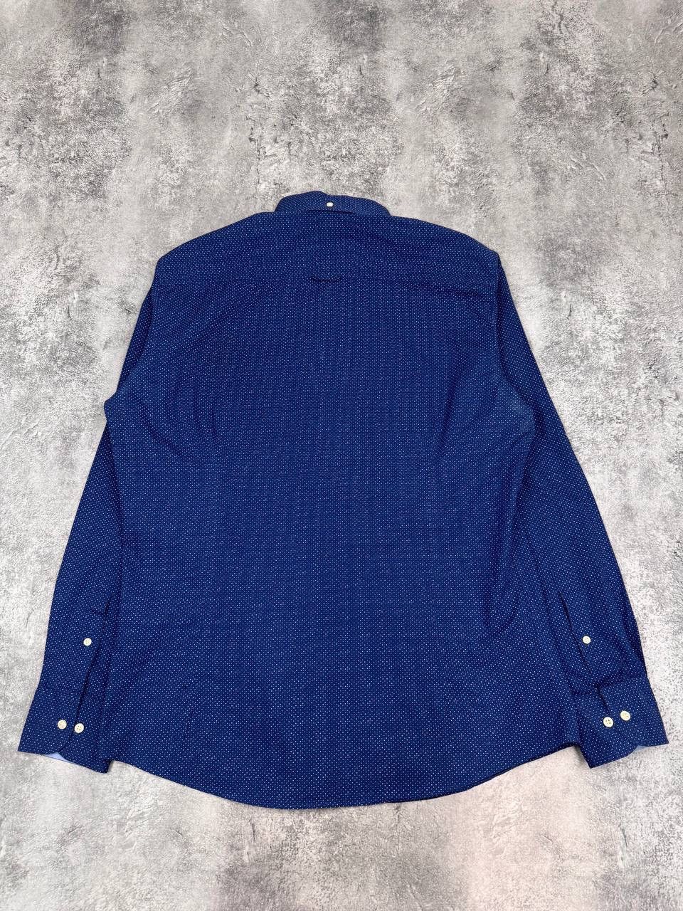 Hackett Hackett London Men Shirt Slim Fit Pattern Navy Size L Size US L / EU 52-54 / 3 - 7 Thumbnail