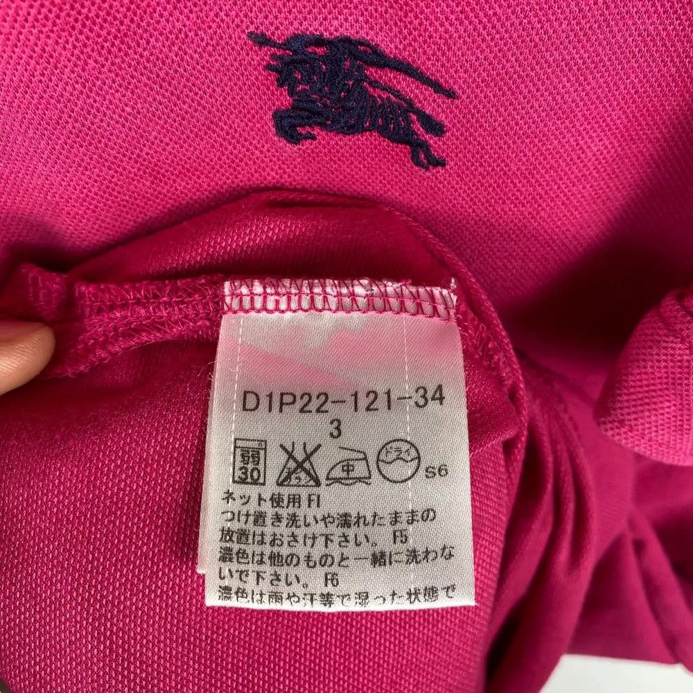 Burberry BURBERRY BLACK LABEL Small Pony Logo Polo Shirt Size 3 Size M / US 6-8 / IT 42-44 - 7 Thumbnail