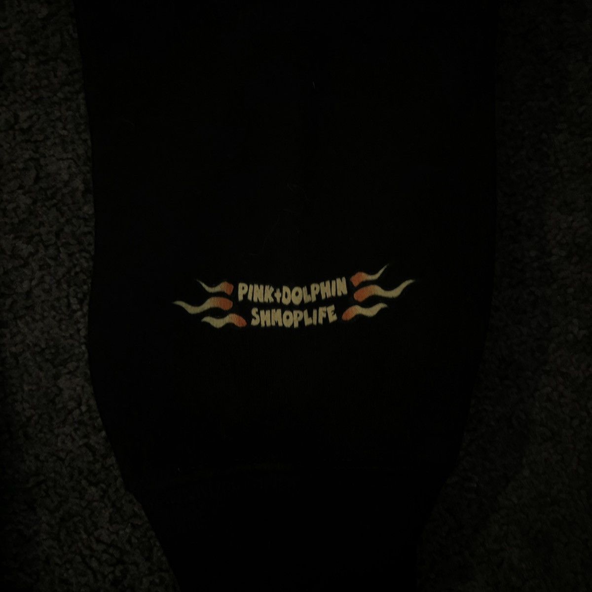 Pink Dolphin × Vintage Shmoplife Pink Dolphin Hoodie Size US L / EU 52-54 / 3 - 3 Thumbnail