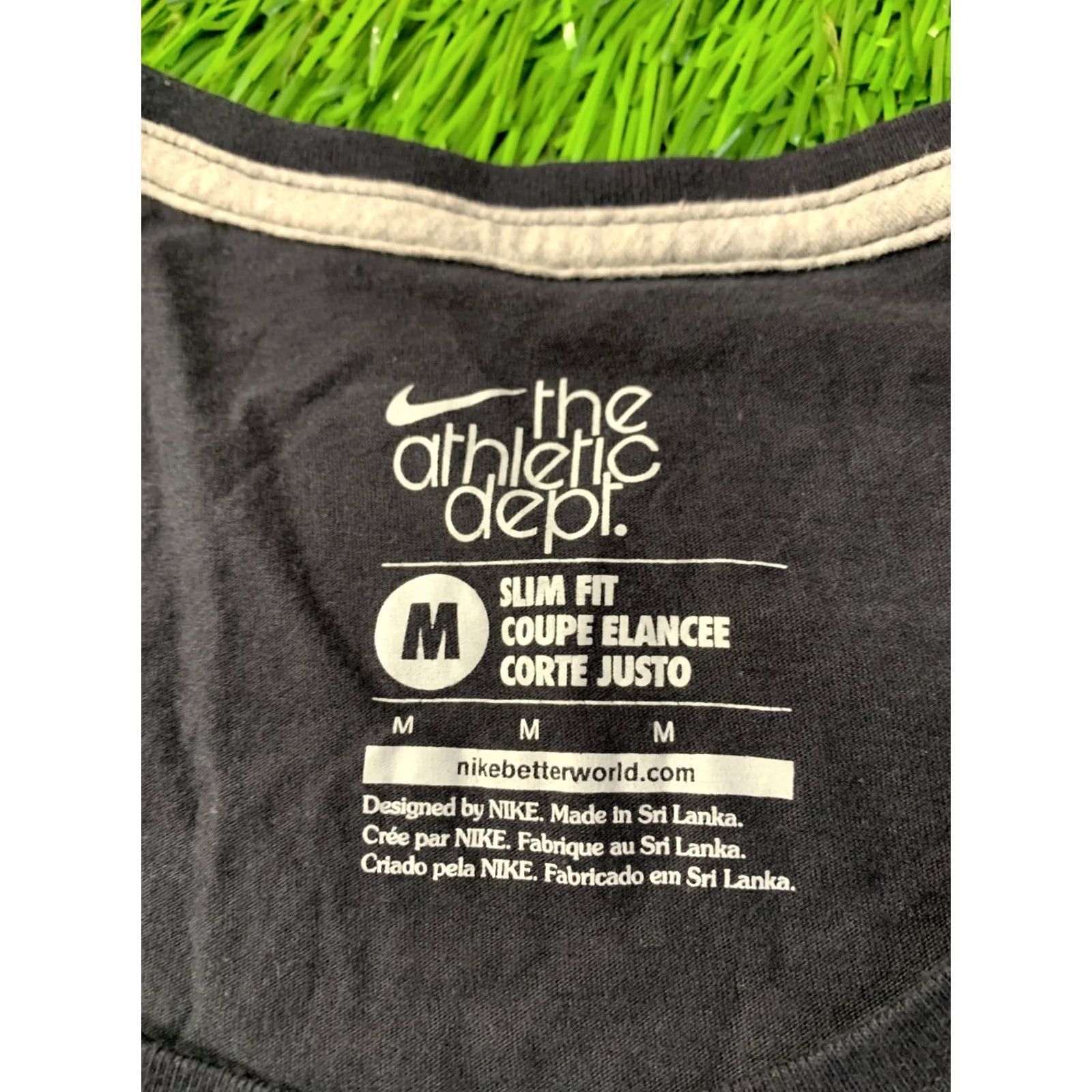 Nike NIKE Shirt Women 2012 ORIGINAL HAVE A NIKE DAY CASUAL Slim T-Shirt Jersey Size M Black Short Sleeve Crew Neck 100% Cotton RESTOCK Size M / US 6-8 / IT 42-44 - 4 Thumbnail