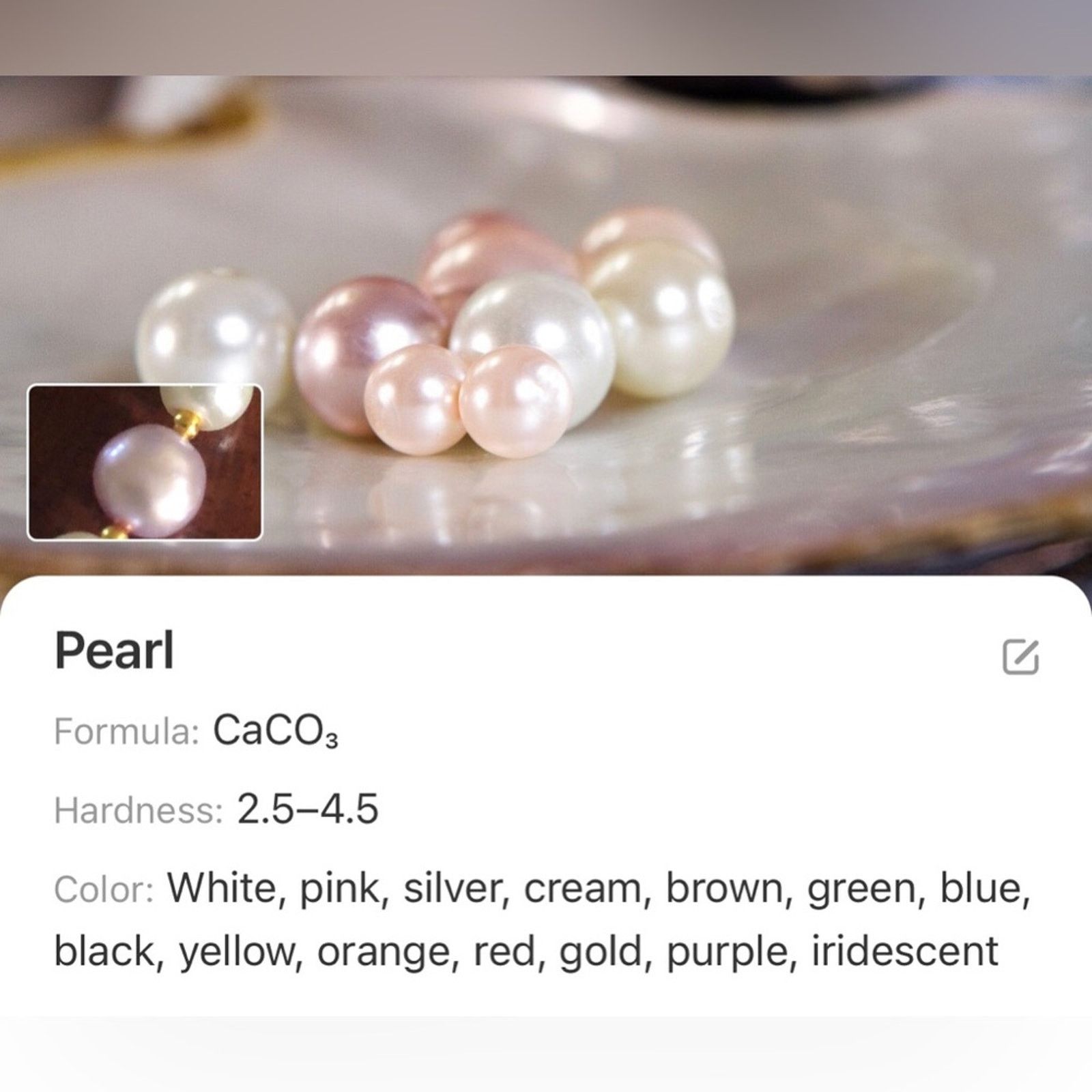 Handmade Handcrafted repurpose lilac freshwater Pearl necklace Size ONE SIZE - 12 Thumbnail