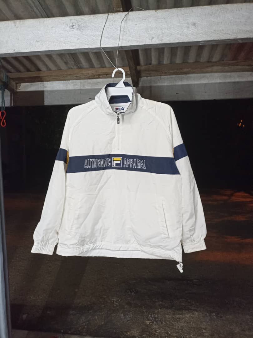 Fila × Vintage Fila windbreaker Jacket Size US S / EU 44-46 / 1 - 1 Thumbnail