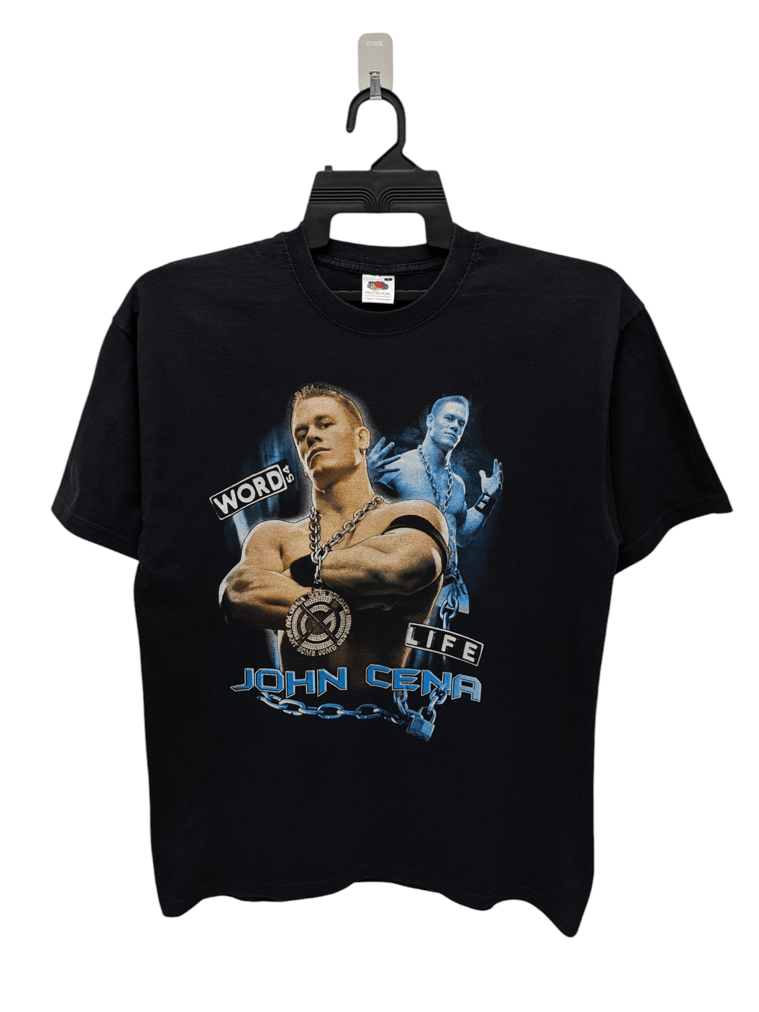 WWE Vintage John Cena WWE WWF Wrestling Merch Rap Tshirt Size US M / EU 48-50 / 2 - 1 Thumbnail