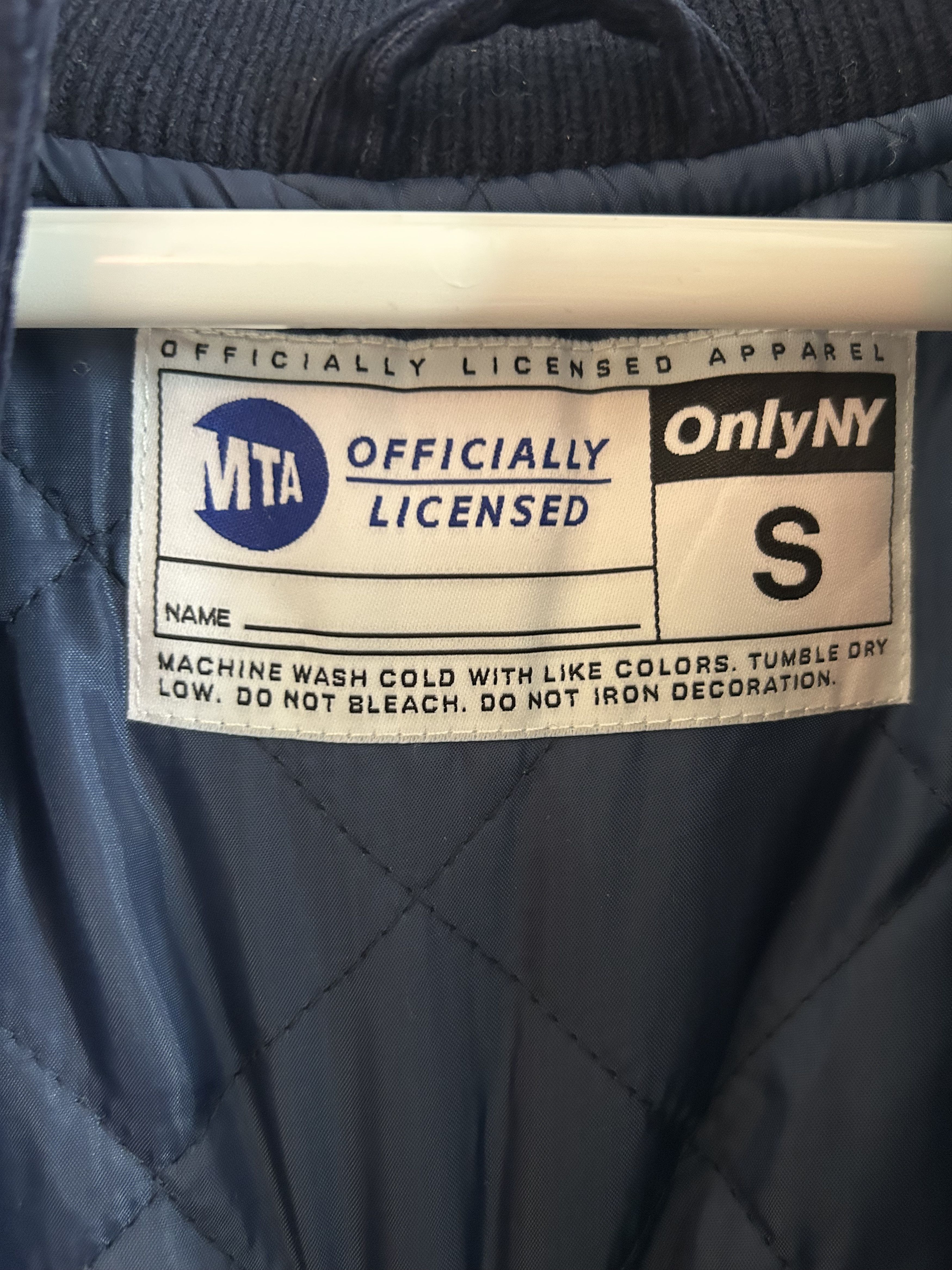 Only NY OnlyNY x MTA Varsity Bomber Jacket Size US S / EU 44-46 / 1 - 2 Thumbnail