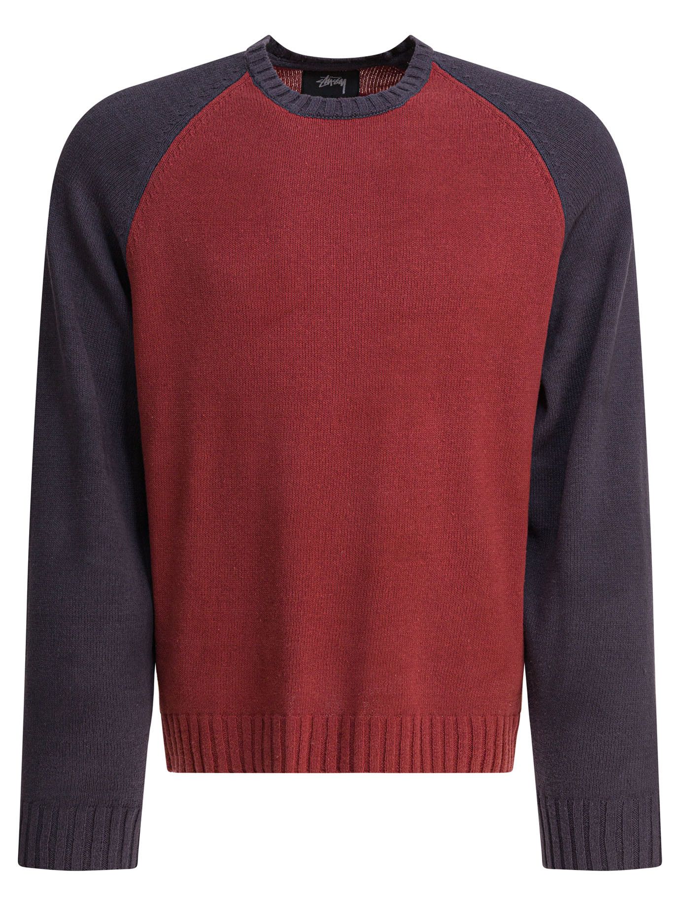 Stussy Colorblocked Raglan Crew | Grailed
