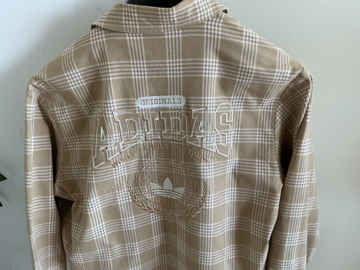 Adidas Adidas Originals Anniversary Plaid Jacket - Big Embroidery Size US M / EU 48-50 / 2 - 20 Thumbnail