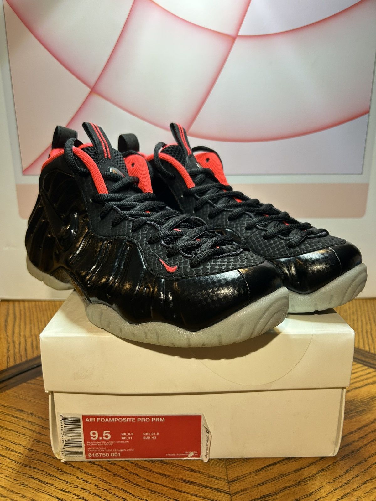 Nike Size 9.5 - Nike Air Foamposite Pro Prm YZY 2014 Size US 9.5 / EU 42-43 - 7 Thumbnail