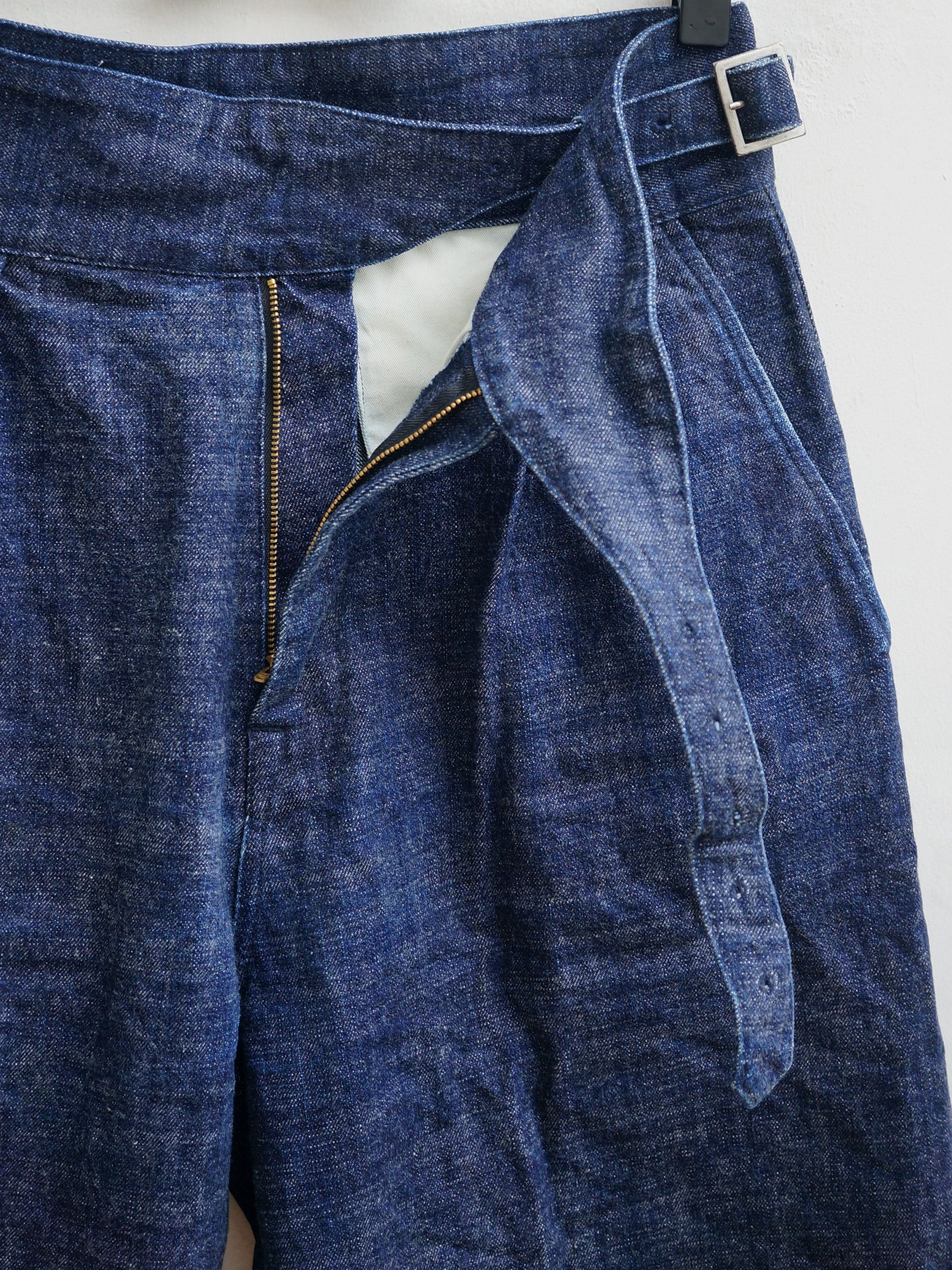 Other Outstanding selvedge Denim Belted Pants Size US 32 / EU 48 - 2 Thumbnail