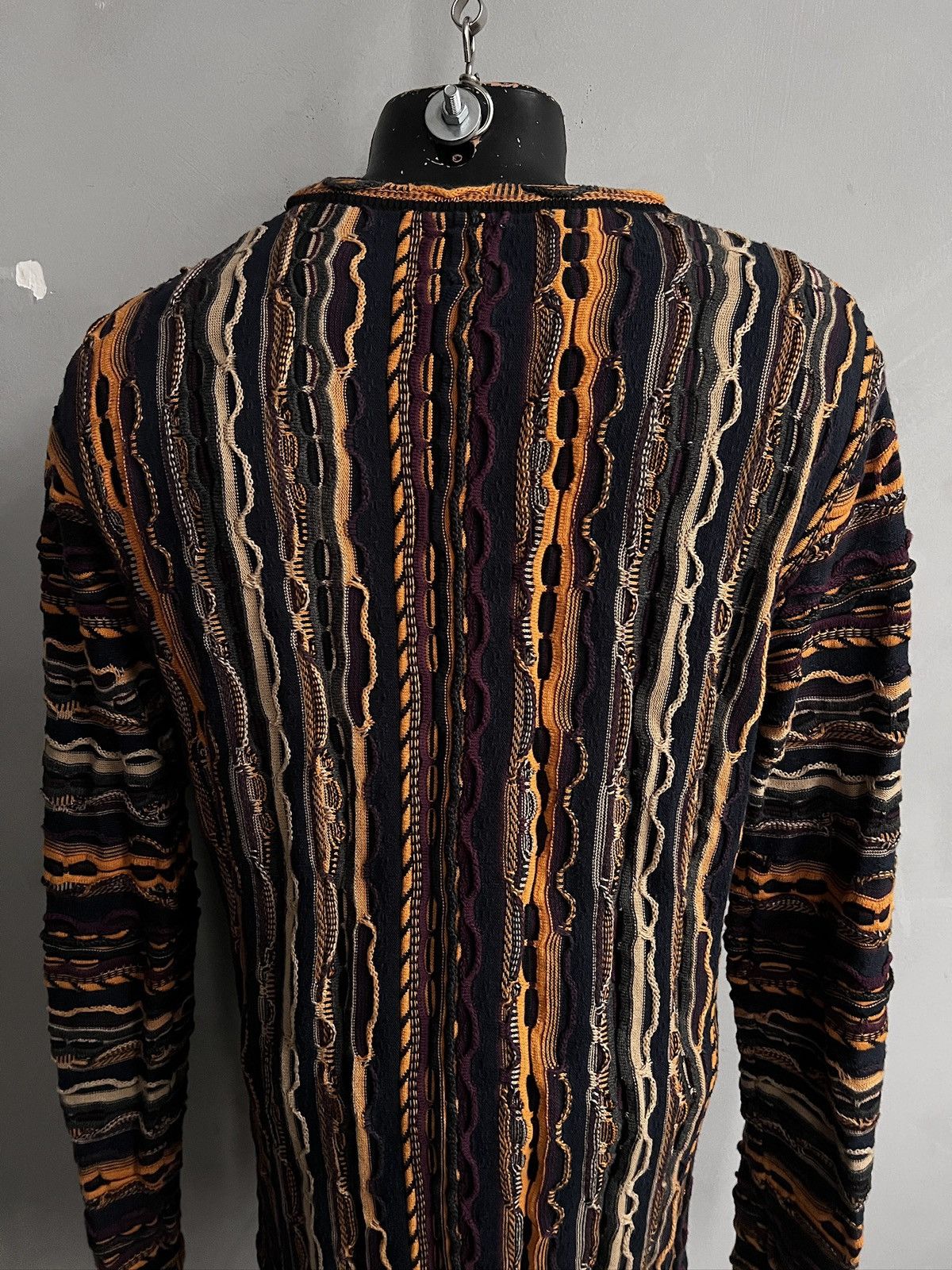 Coogi Coogi style coloured cable y2k sweater Australia hype Size US M / EU 48-50 / 2 - 8 Thumbnail