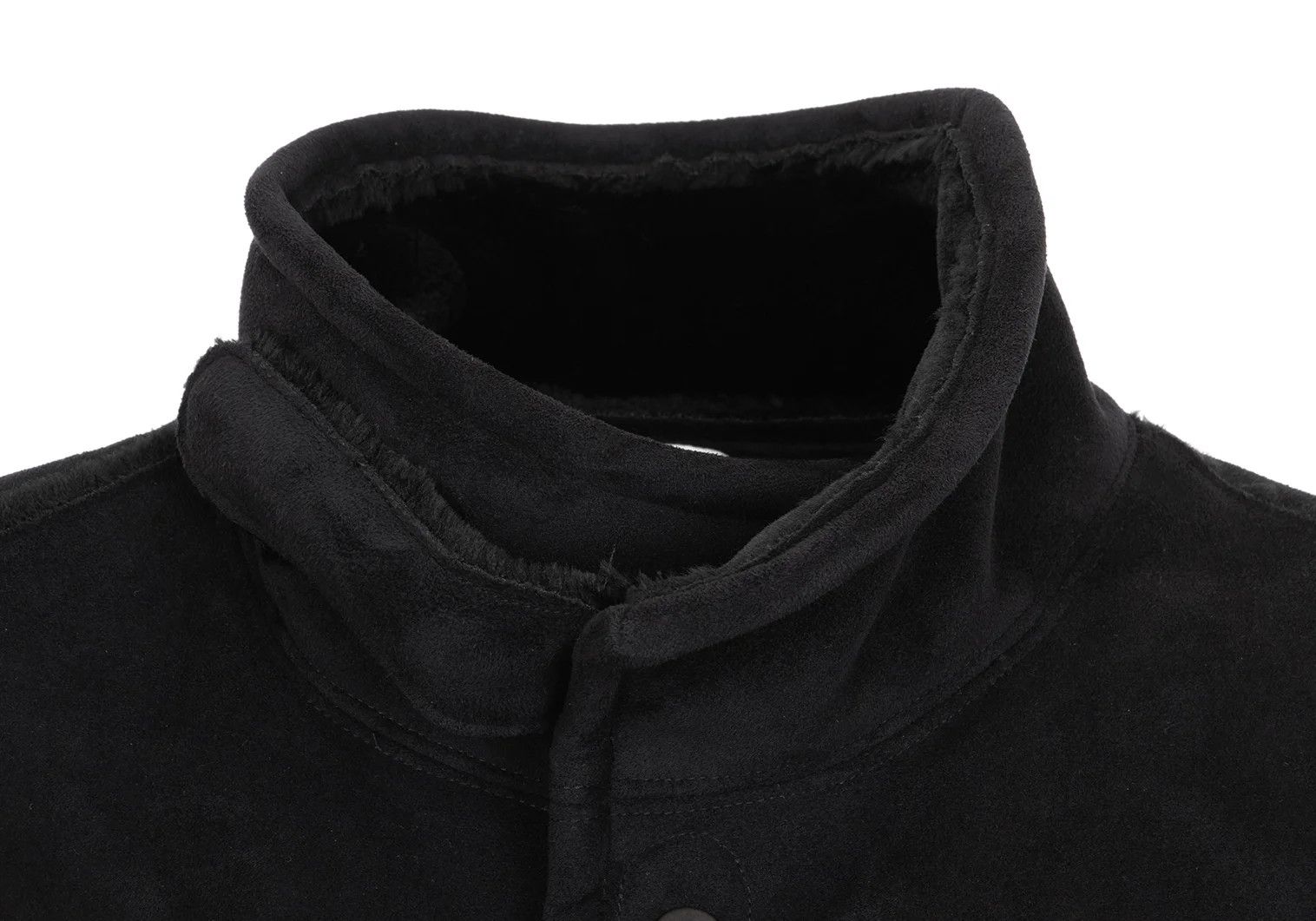 Emporio Armani Mouton Half Coat in Black Size 50 Size US M / EU 48-50 / 2 - 3 Thumbnail