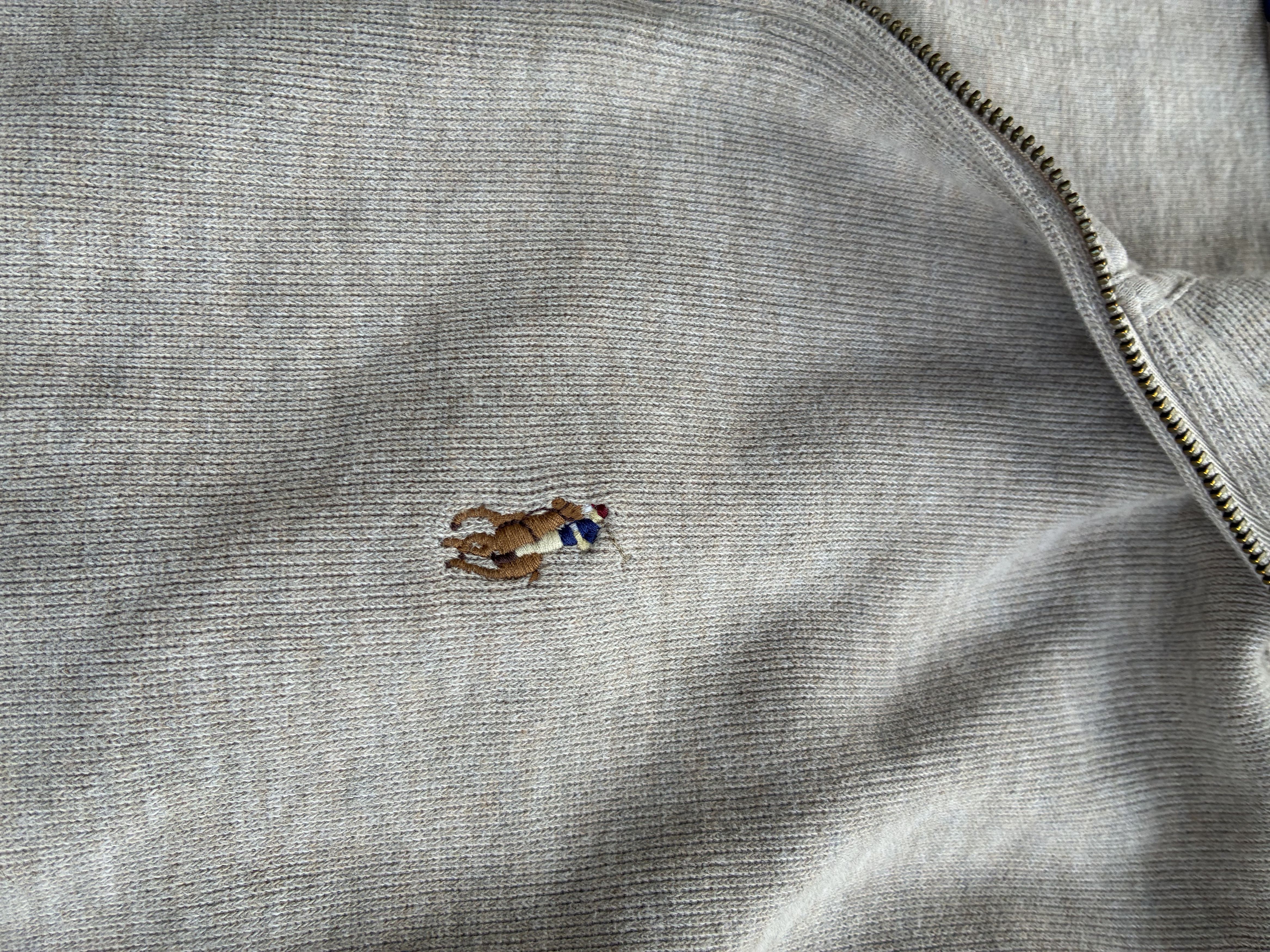 Polo Ralph Lauren Polo Ralph Lauren Men's Grey and Cream Jumper Size US S / EU 44-46 / 1 - 2 Thumbnail