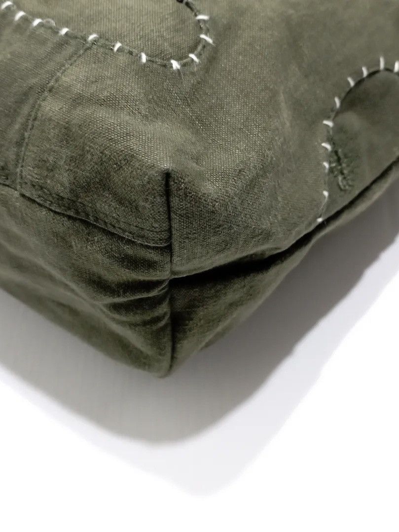 Vintage Vintage Dutch Military Bag Reworked 1o1 Patchwork Messenger Size ONE SIZE - 5 Thumbnail