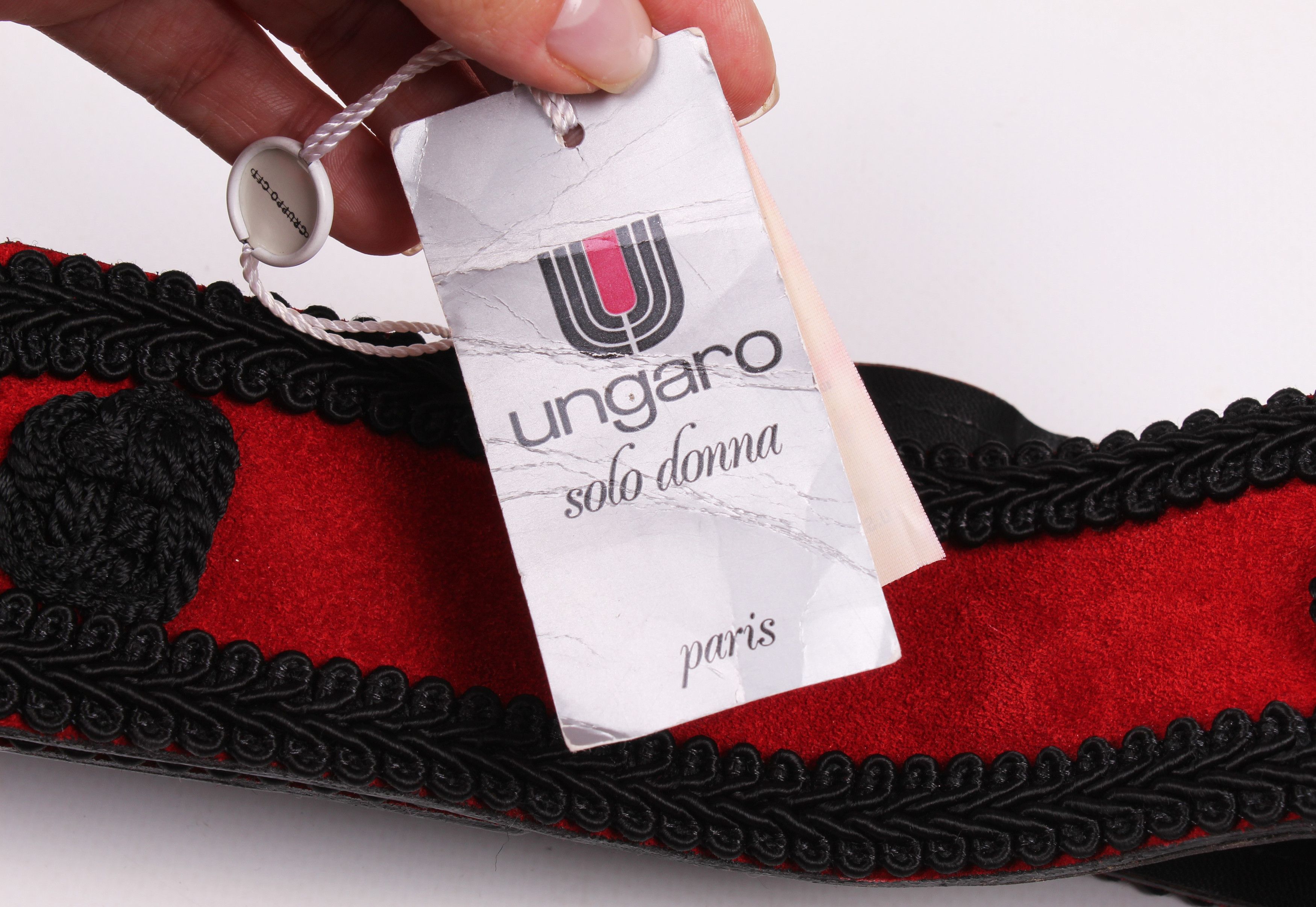 Emanuel Ungaro × Vintage Vintage Emanuel Ungaro 90's Leather Waist Belt Size ONE SIZE - 3 Thumbnail